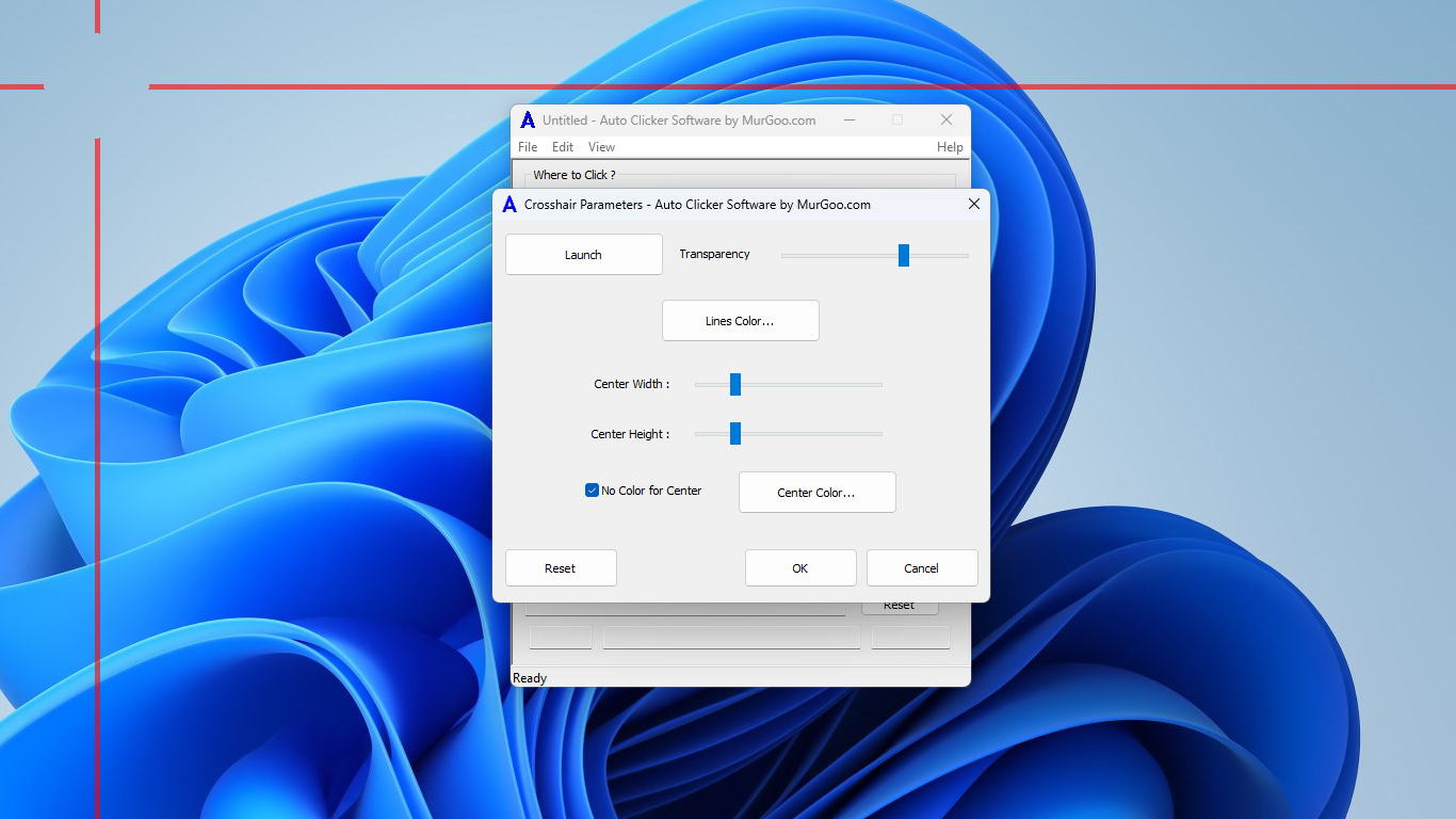 Auto Clicker Software Screenshot