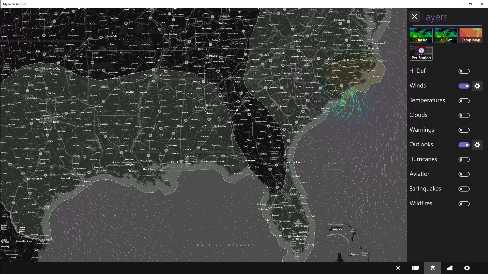 MyRadar screenshot