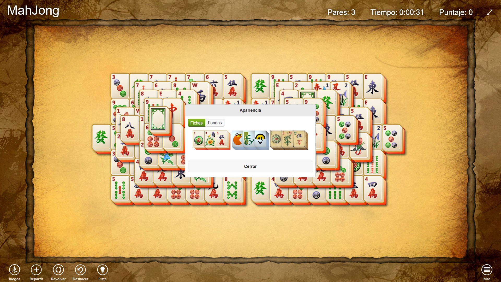 Captura de pantalla de Mahjong Gratis !