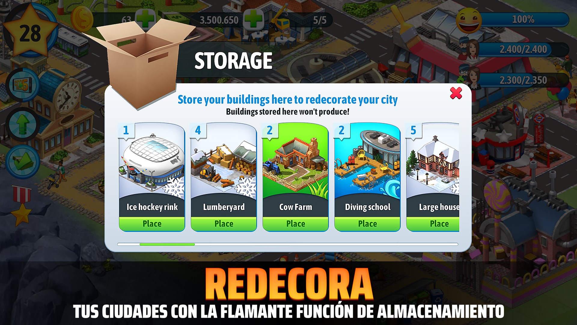 Captura de pantalla de City Island 5