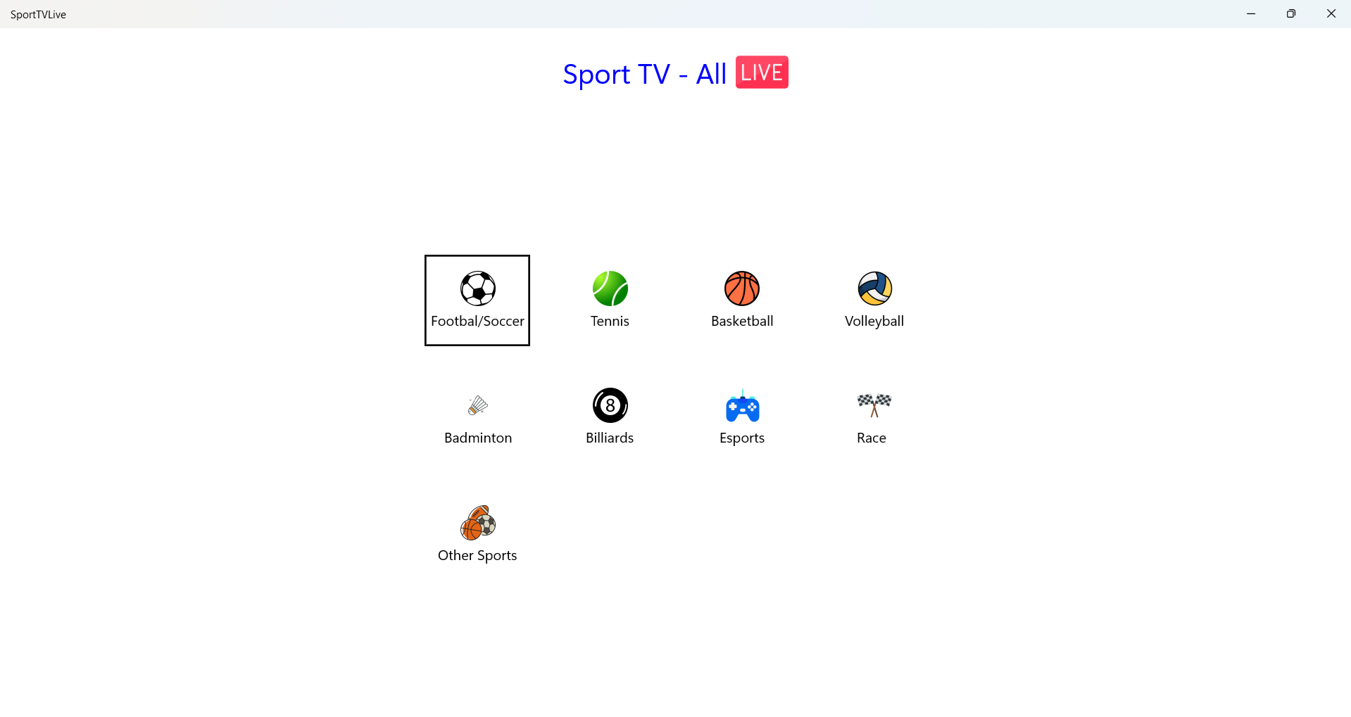 Sports TV - All Sports Live screenshot