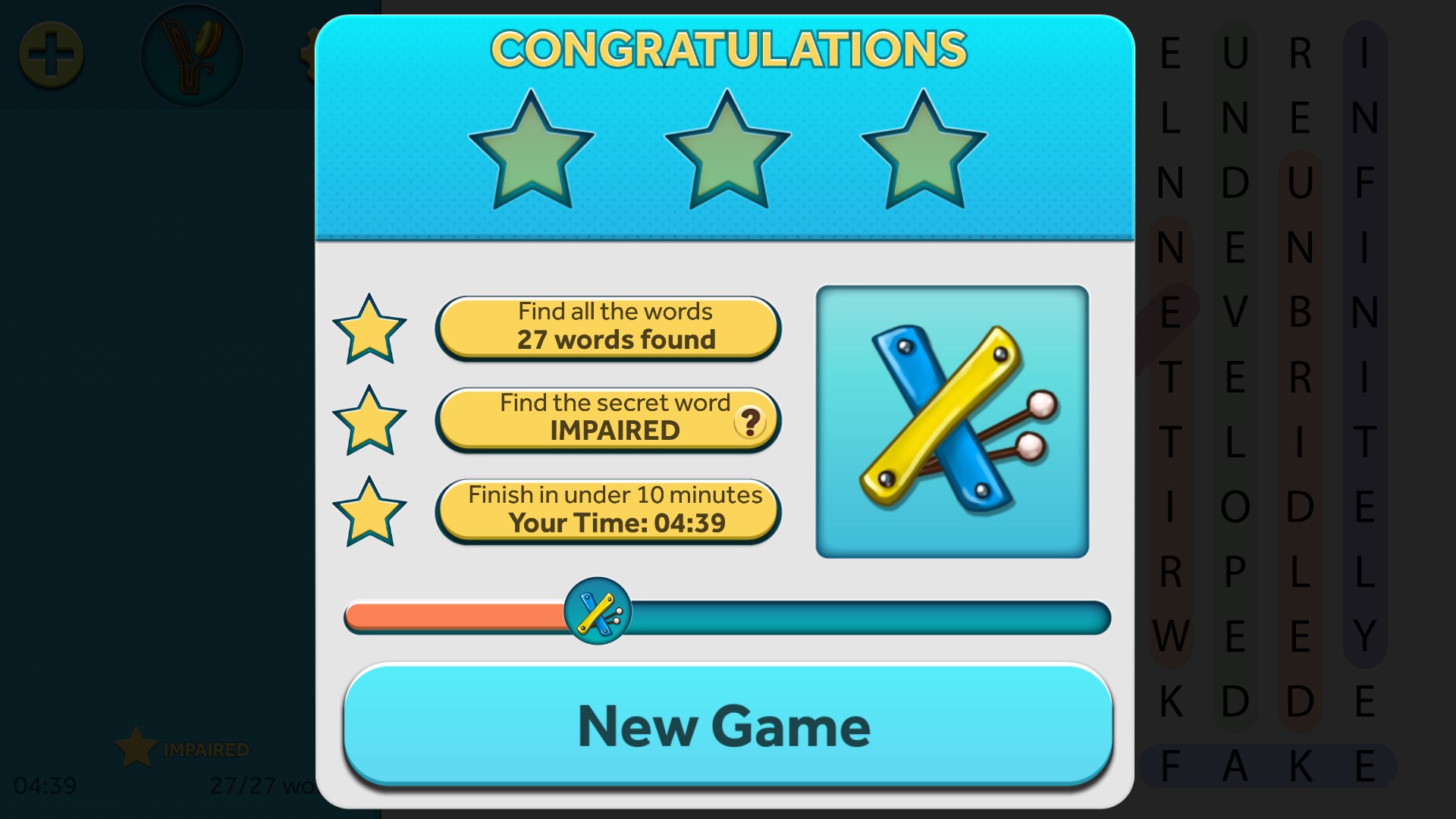 Simple Word Search screenshot