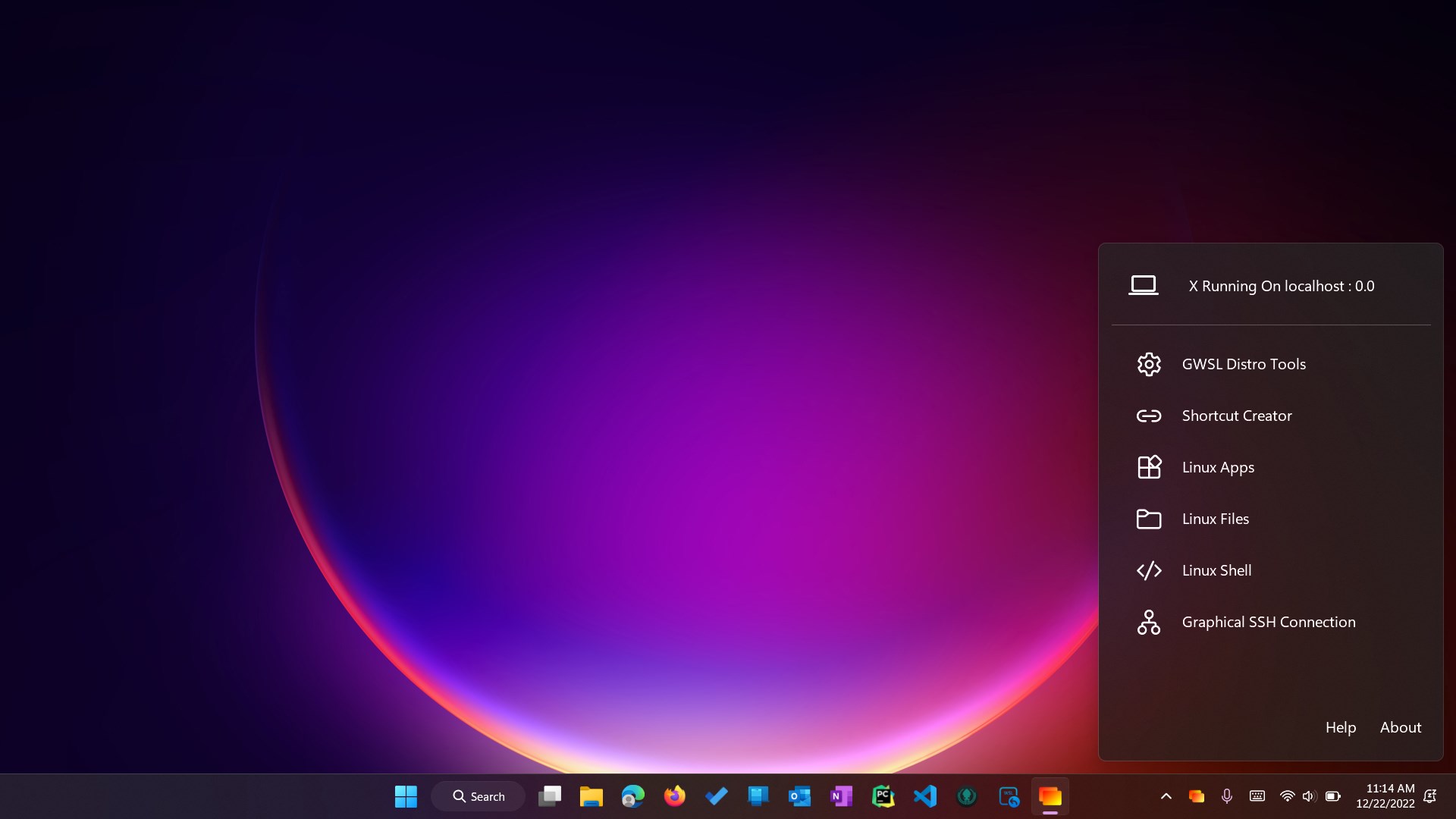 GWSL screenshot