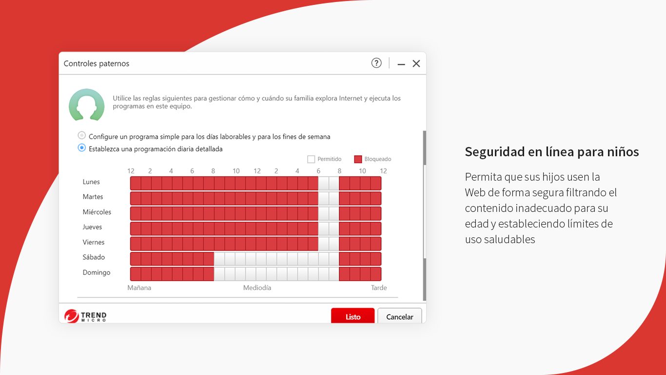 Captura de pantalla de Trend Micro Internet Security