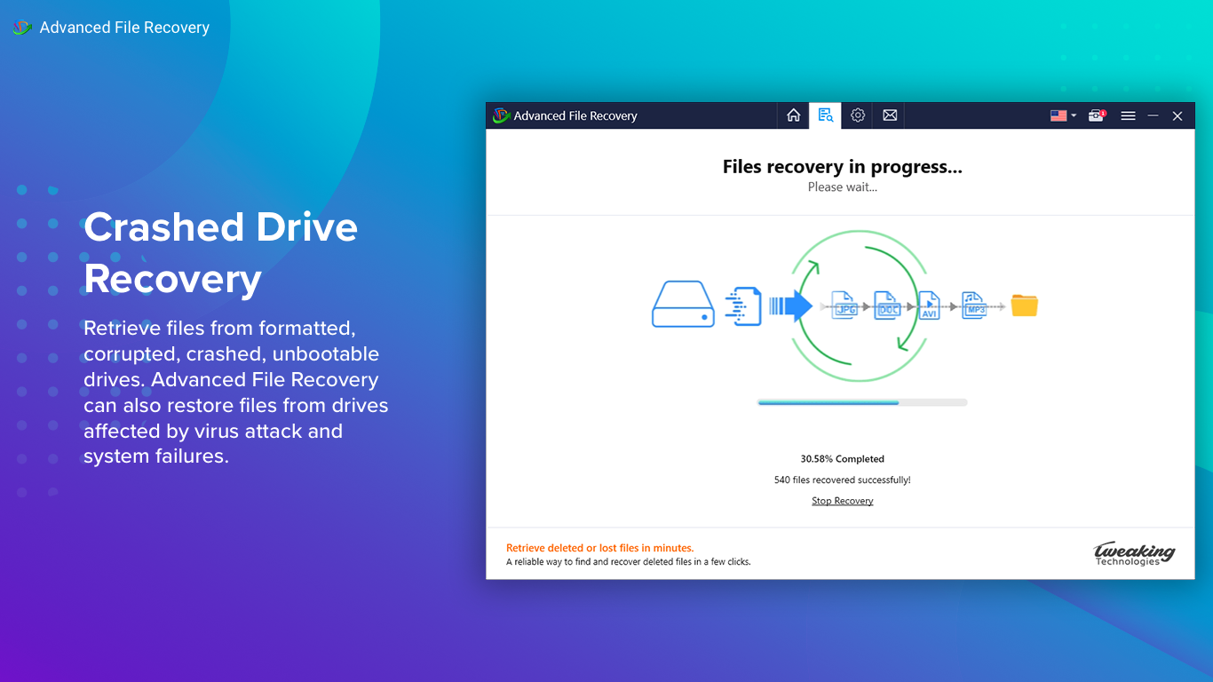 Advanced File Recovery screenshot