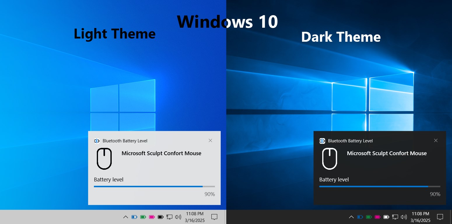 Bluetooth Battery Level screenshot