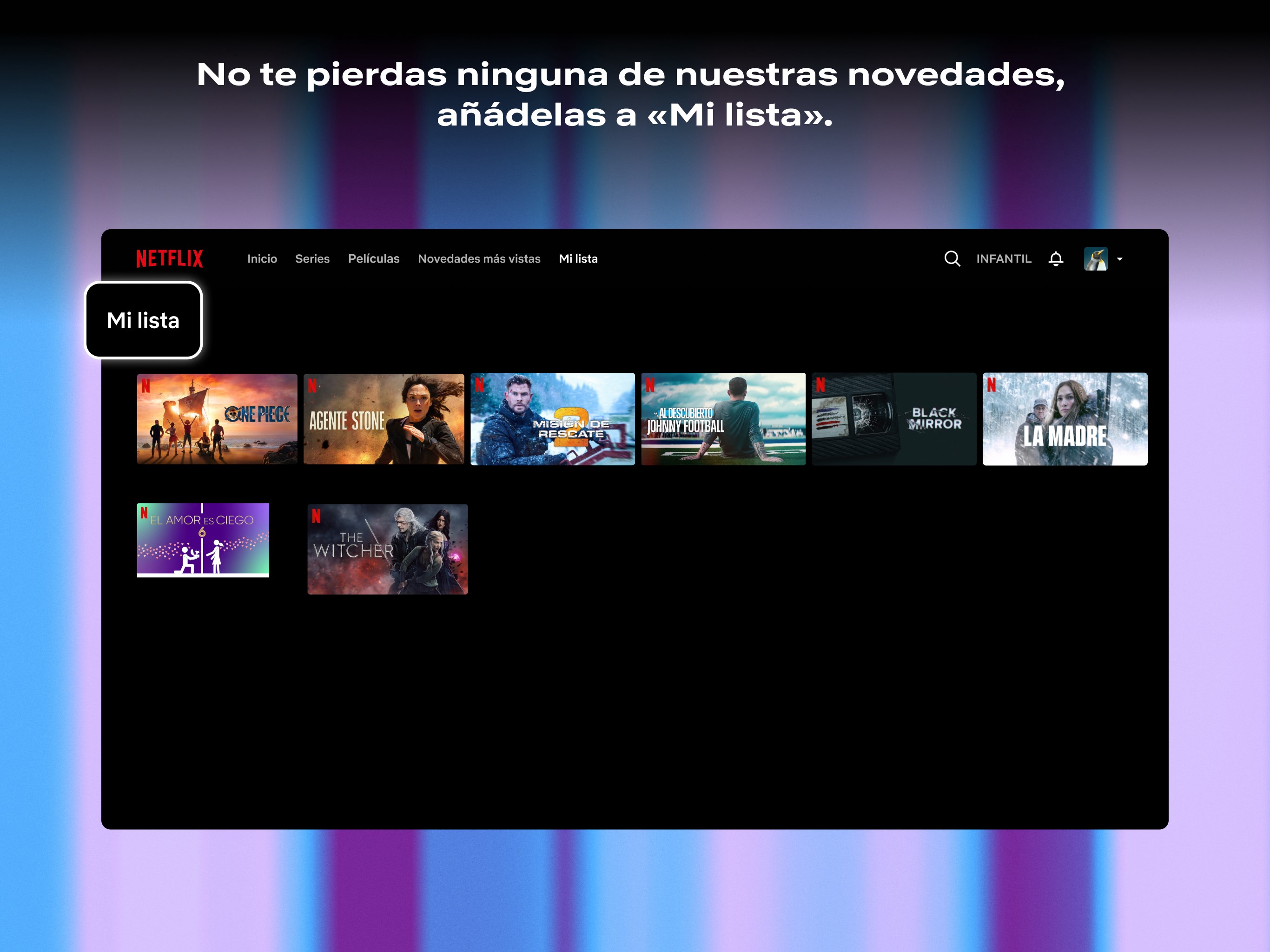 Captura de pantalla de Netflix