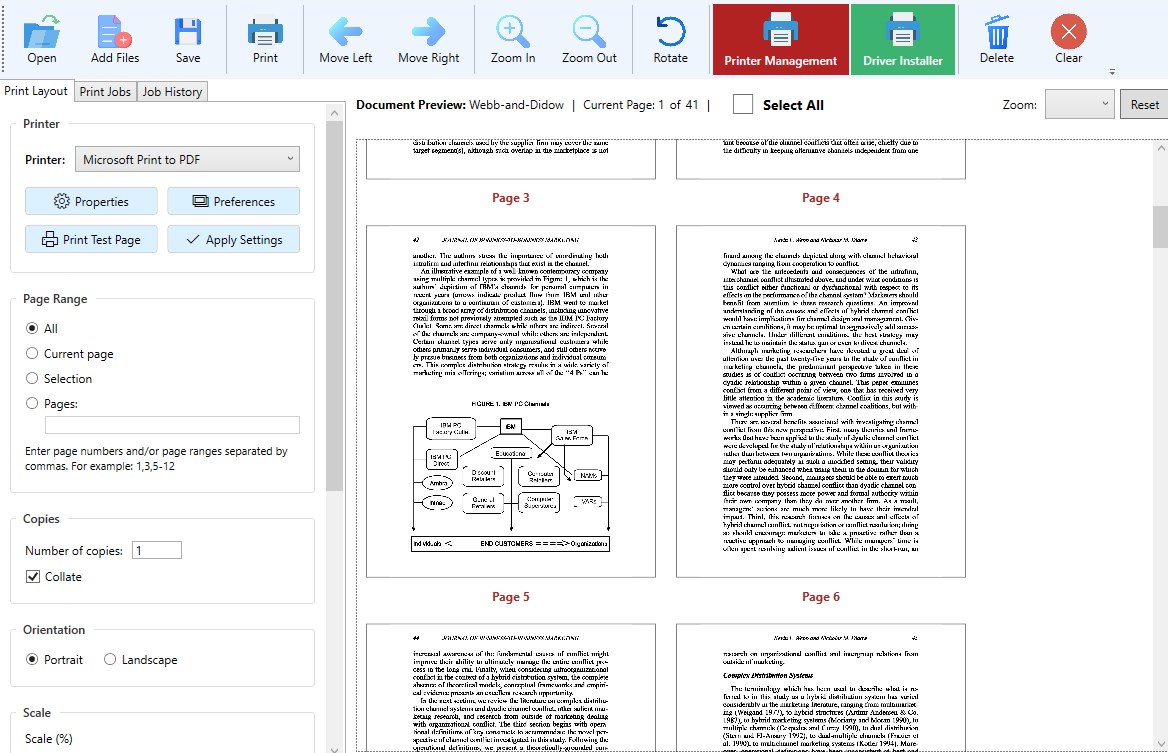 Smart Printer & Drivers Screenshot