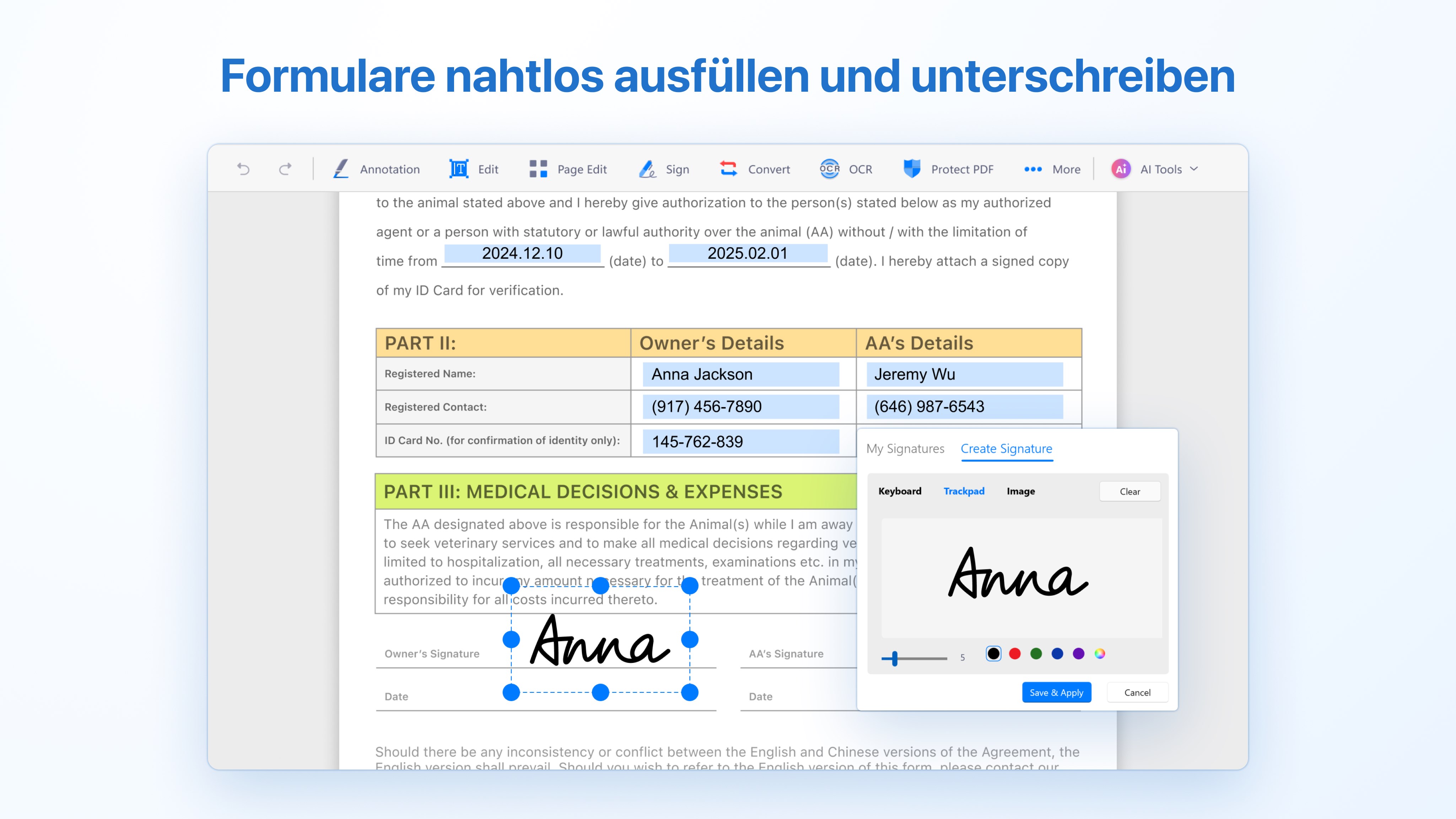 PDF Reader - PDF-Dateien bearbeiten Screenshot