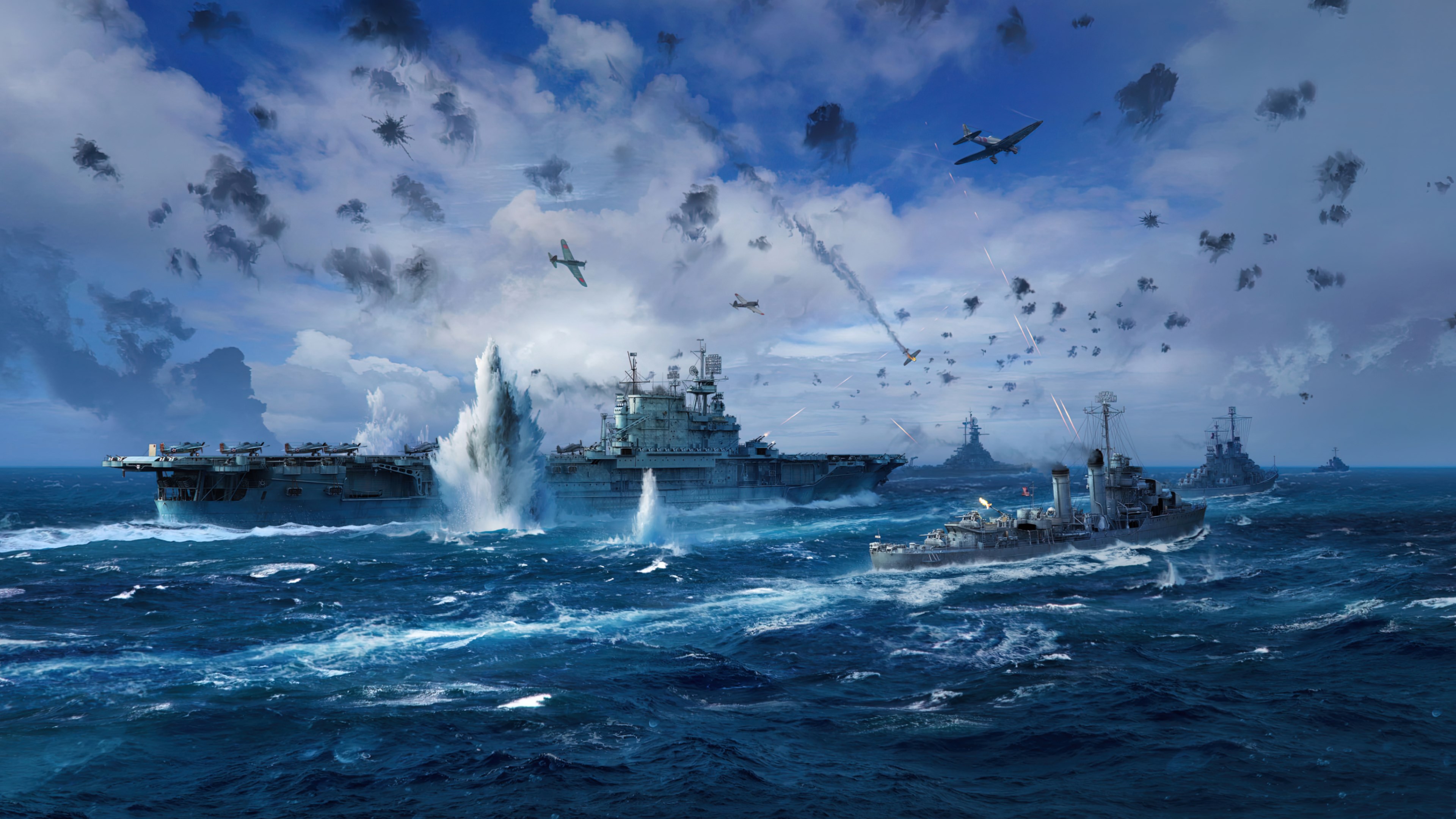 World of Warships Official Theme Screenshot