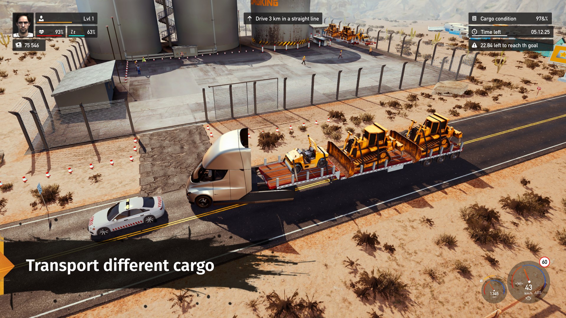 Truck Simulator - Car Parking & Driving screenshot