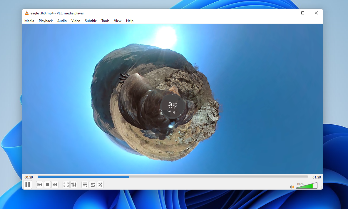 VLC screenshot