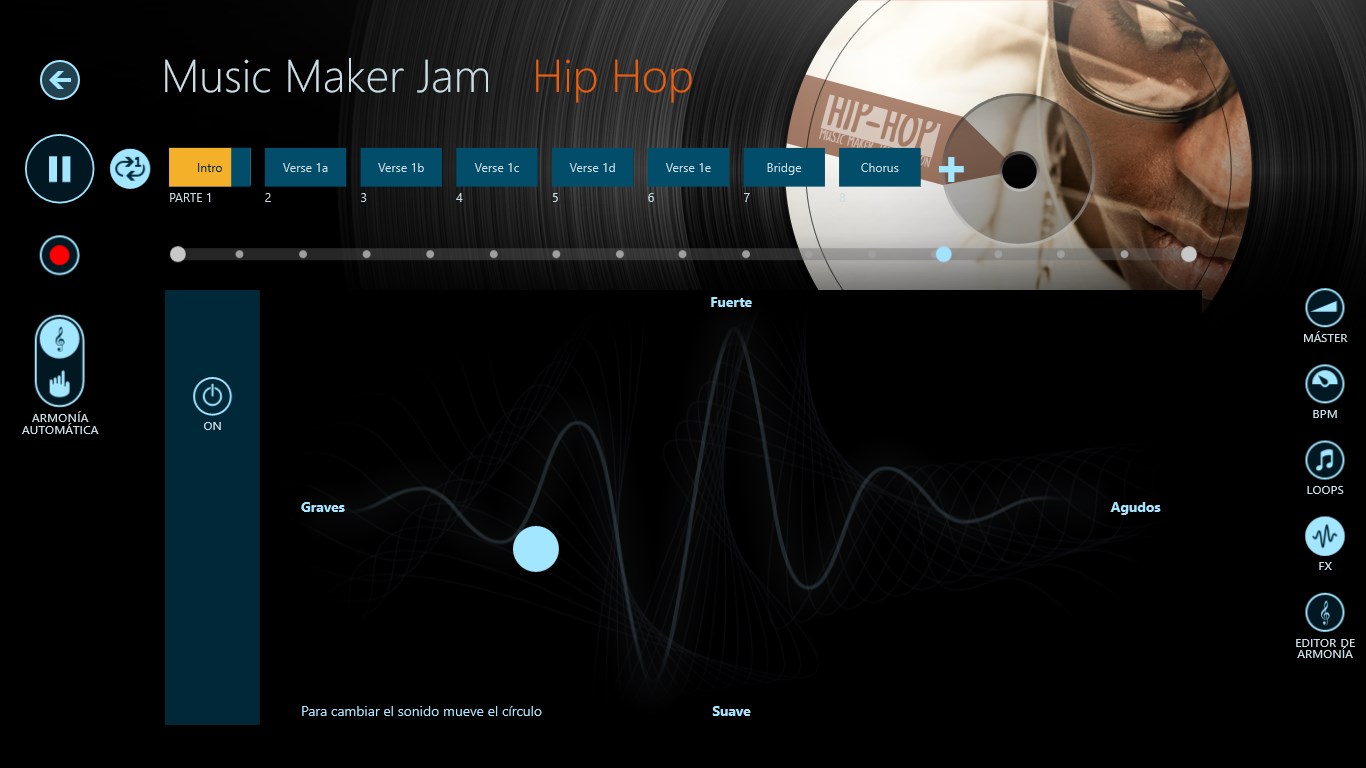 Captura de pantalla de Music Maker Jam