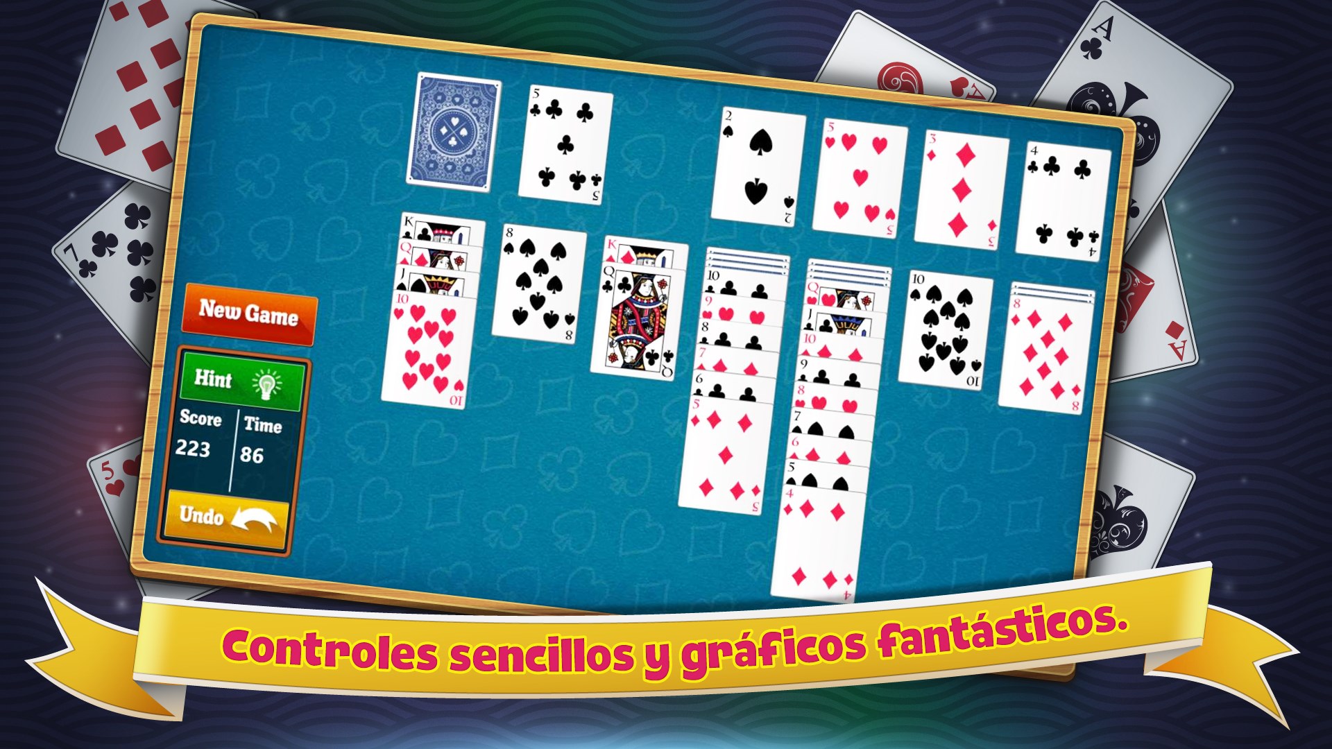 Captura de pantalla de ¡Solitario!