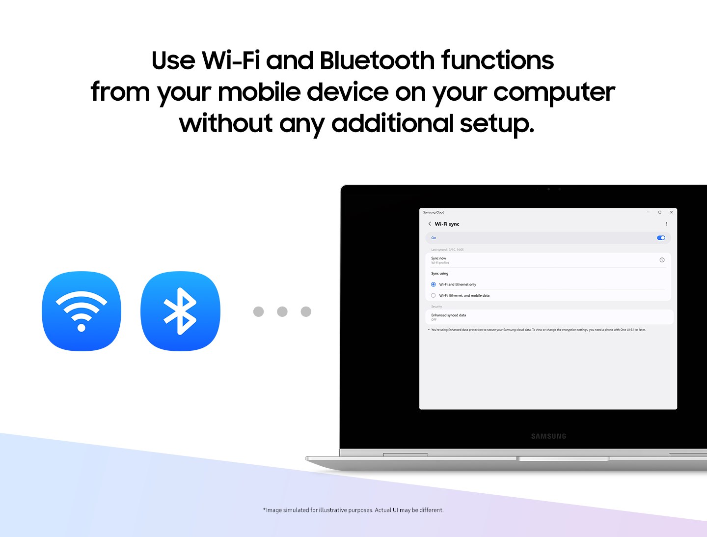 Captura de pantalla de Samsung Cloud