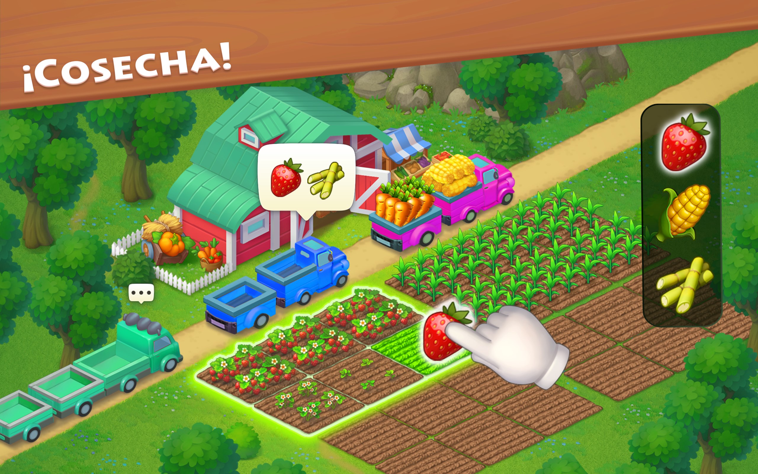 Captura de pantalla de Township