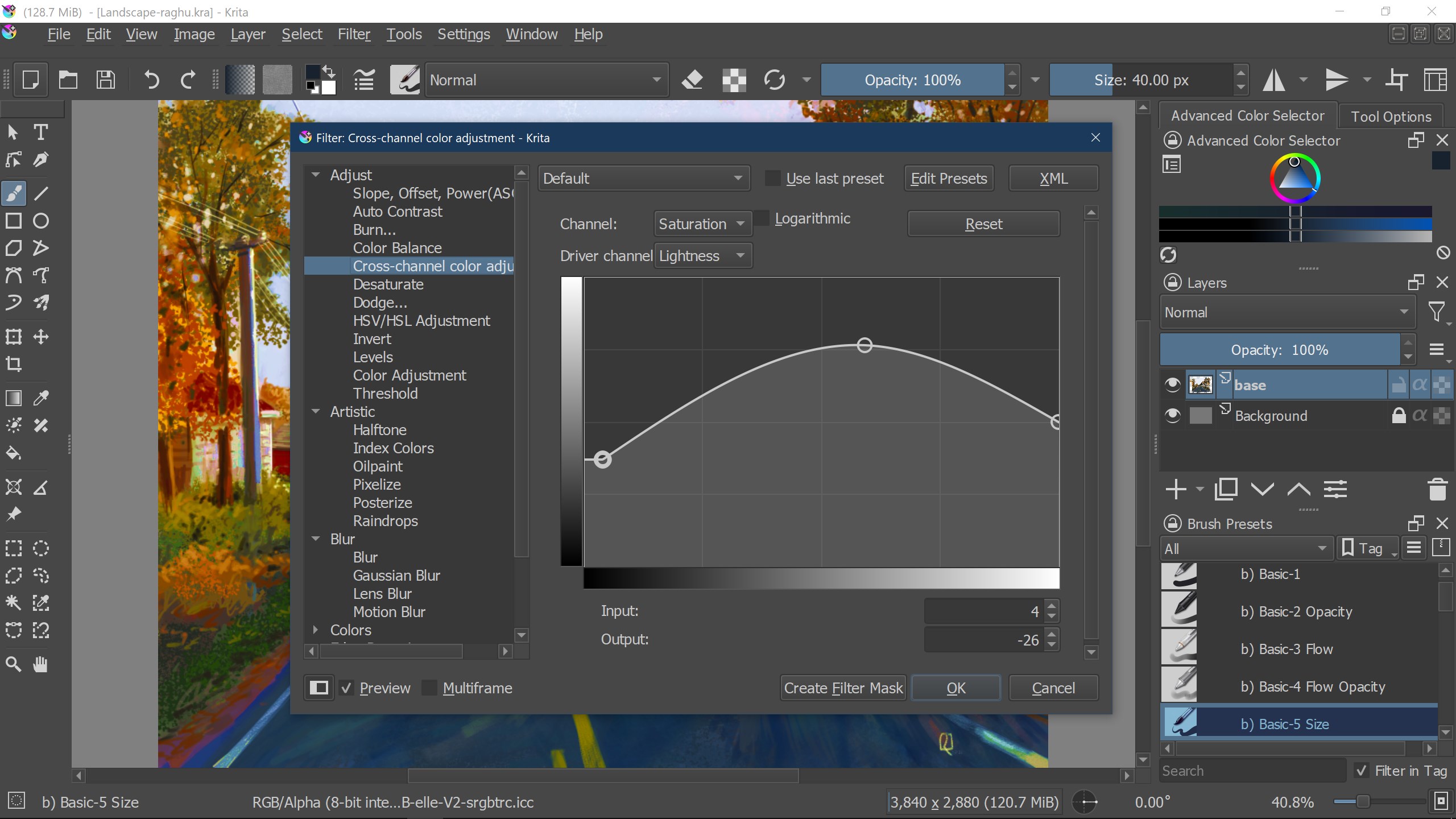 Krita screenshot