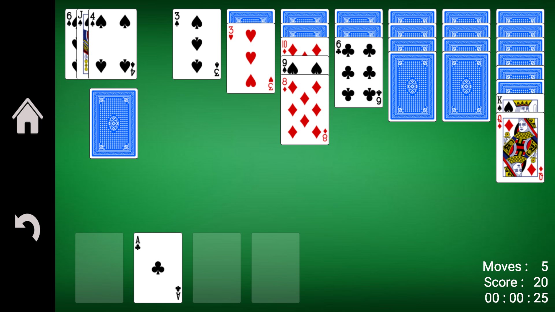 Captura de pantalla de Solitaire !