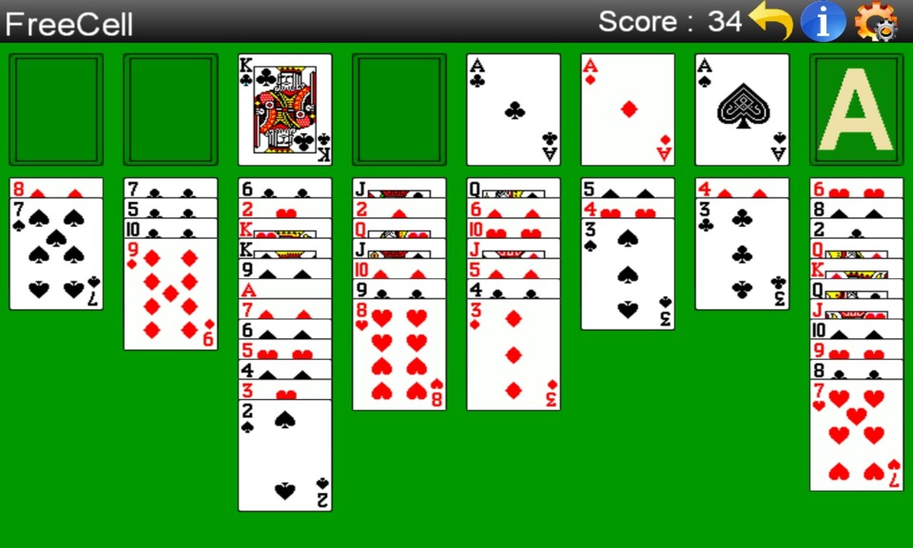 Captura de pantalla de FreeCell Solitaire (Free)