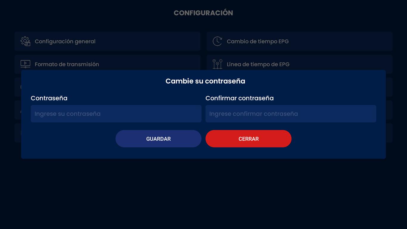 Captura de pantalla de IPTV Smarter Pro: TV EN VIVO