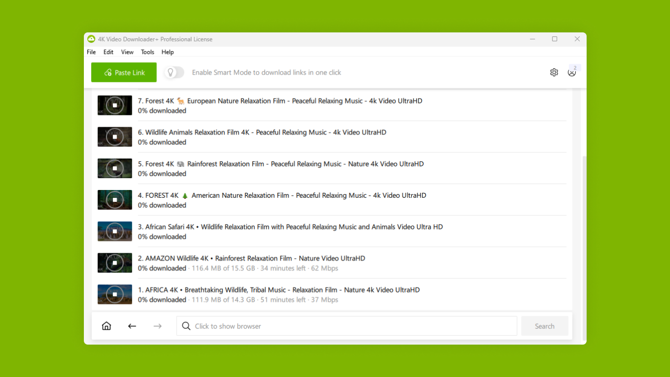4K Video Downloader Plus Screenshot