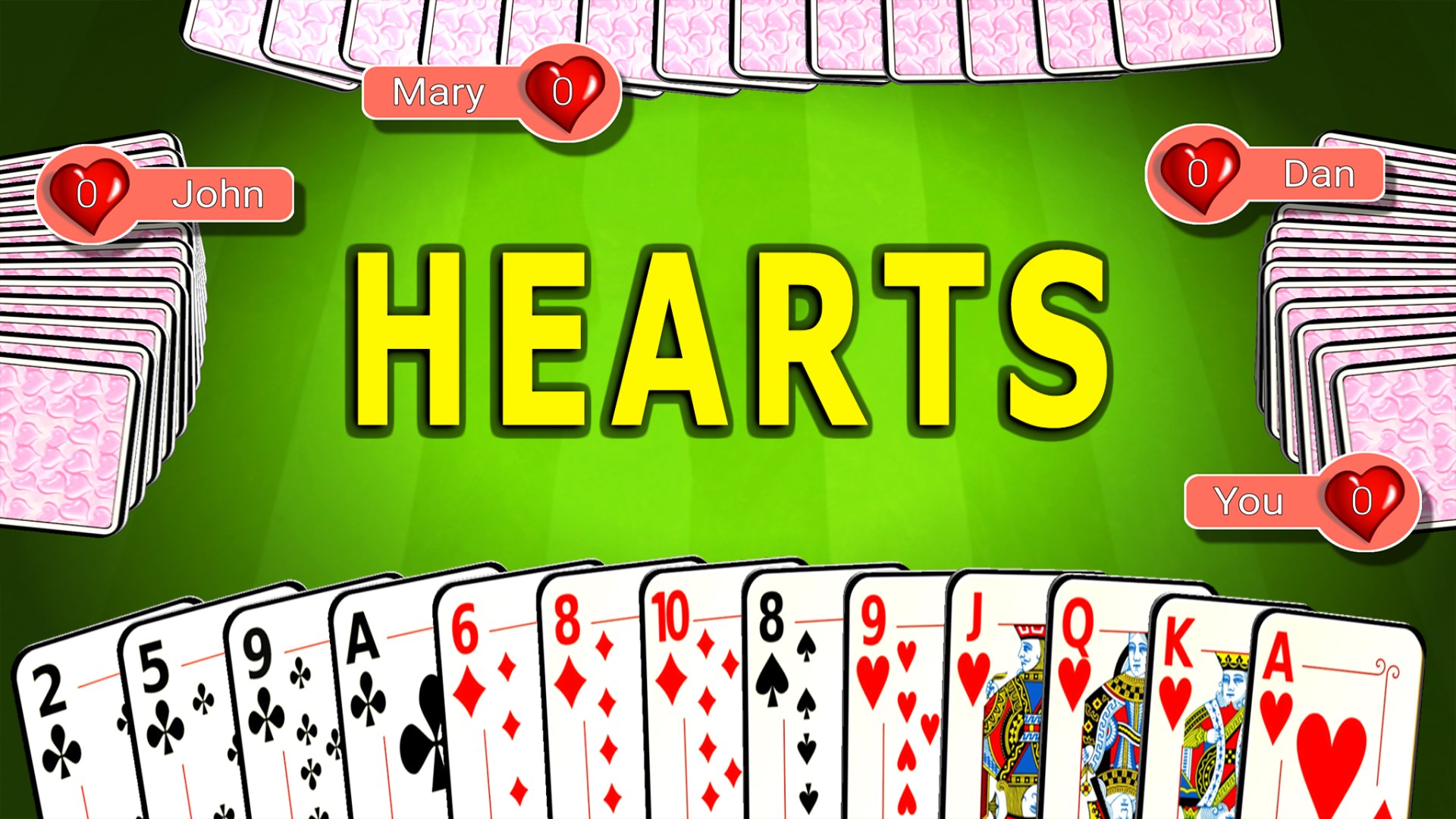 Captura de pantalla de Hearts 3D Ultimate