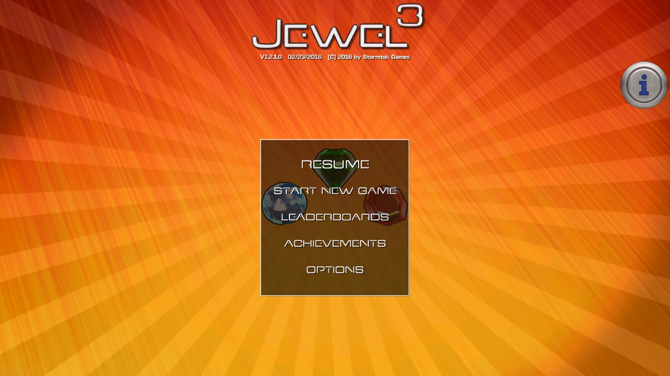 Jewel³ screenshot