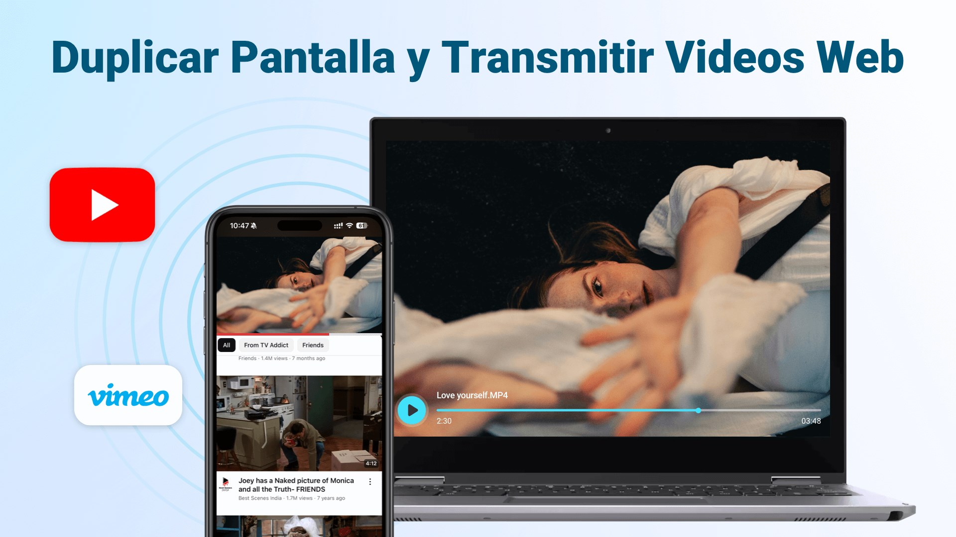 Captura de pantalla de Transmitir vía AirPlay/Google Cast - PigeonCast