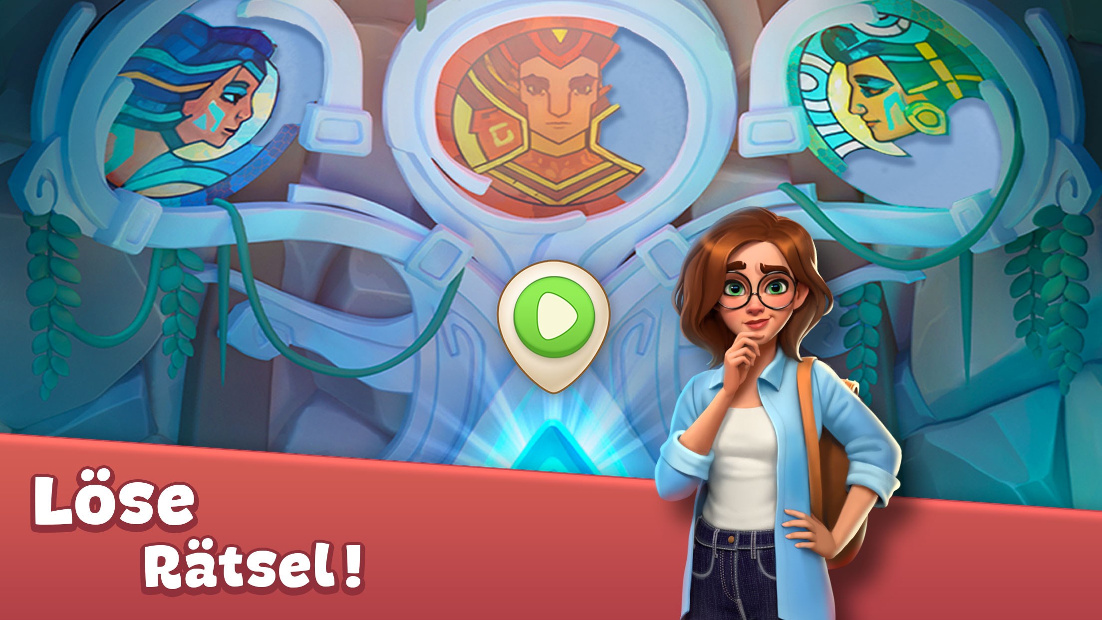 Cradle of Maya: Match-3-Abenteuer Screenshot
