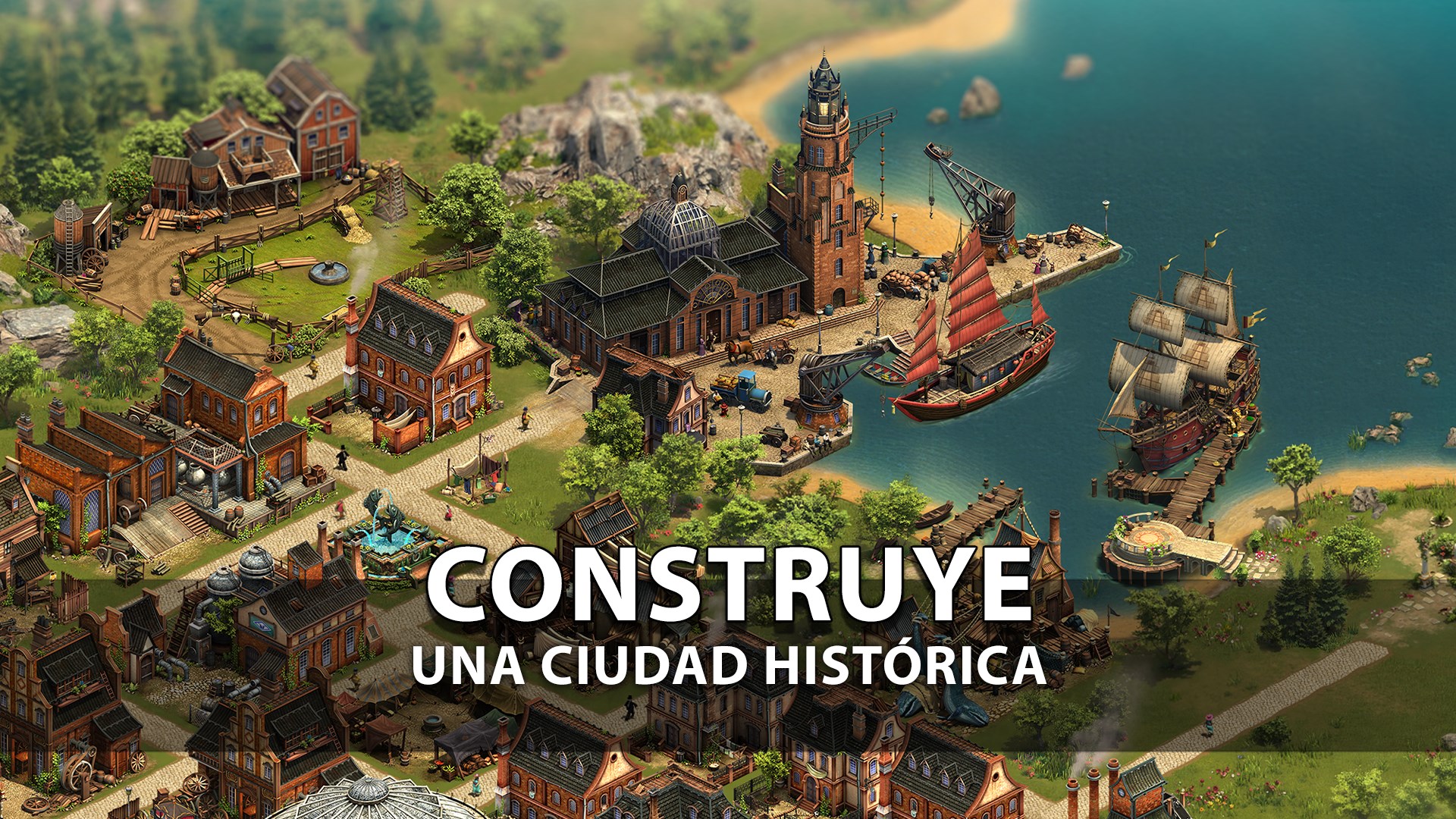 Captura de pantalla de Forge of Empires