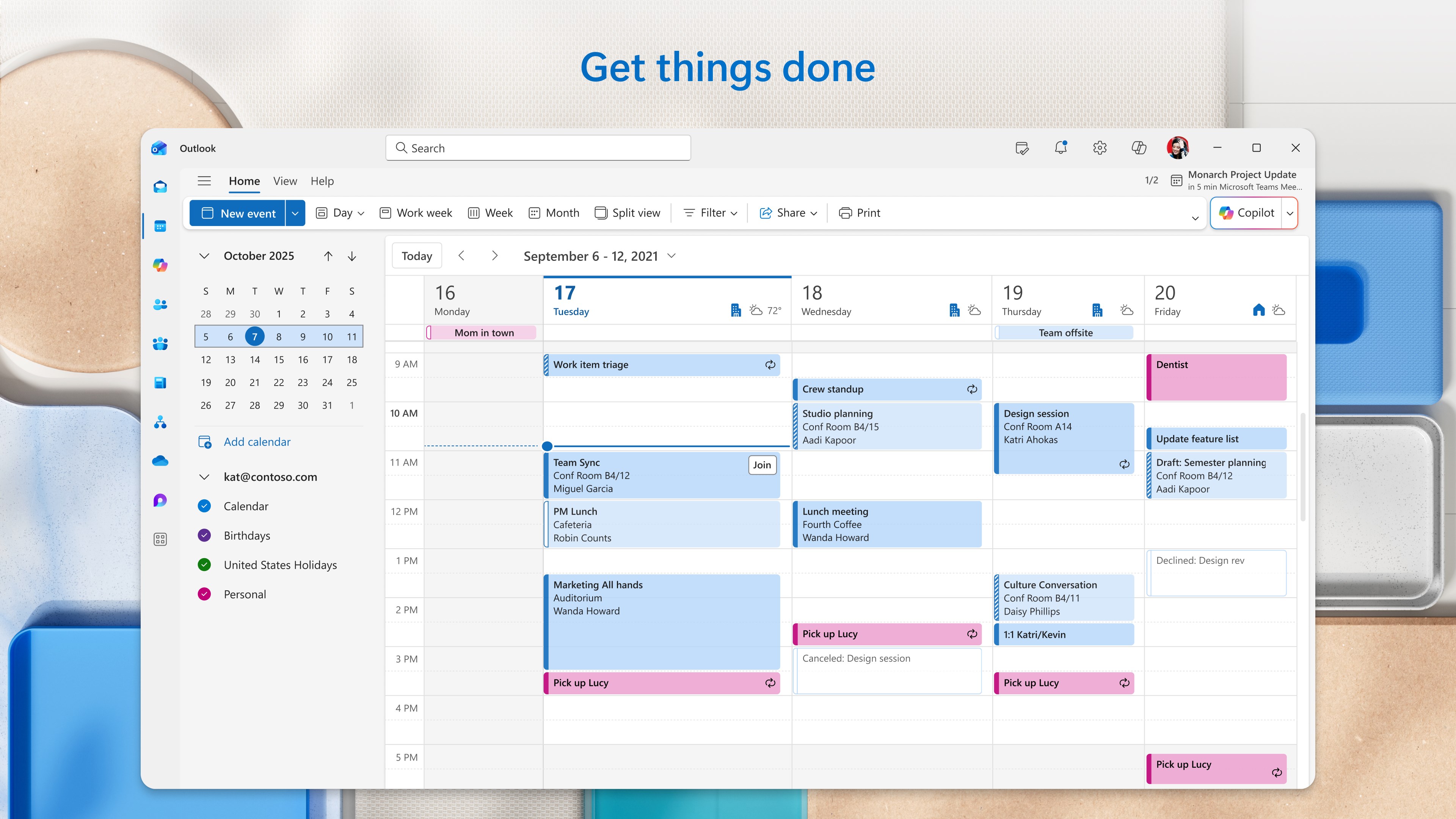 Outlook for Windows screenshot