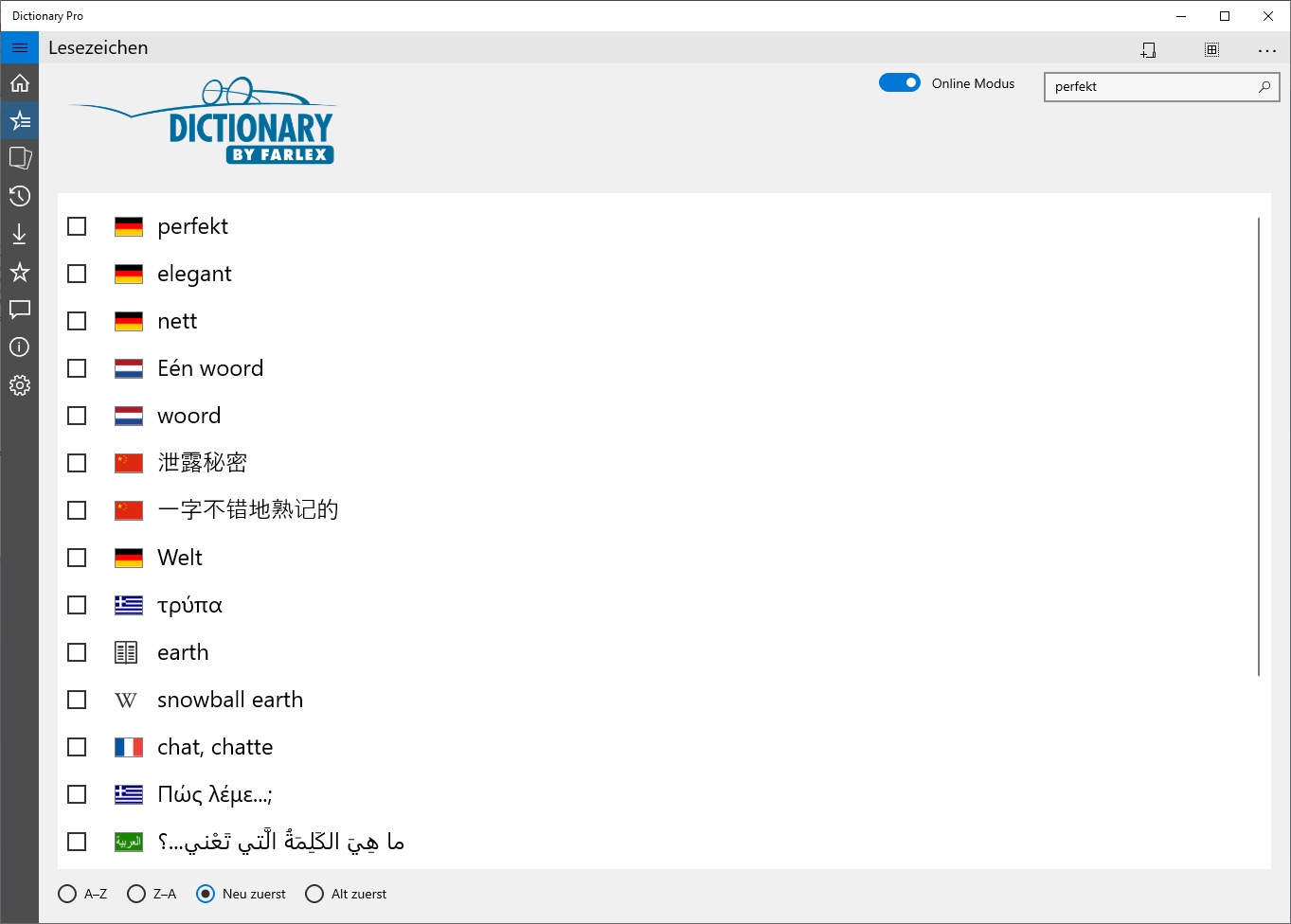 Dictionary Pro by Farlex Screenshot