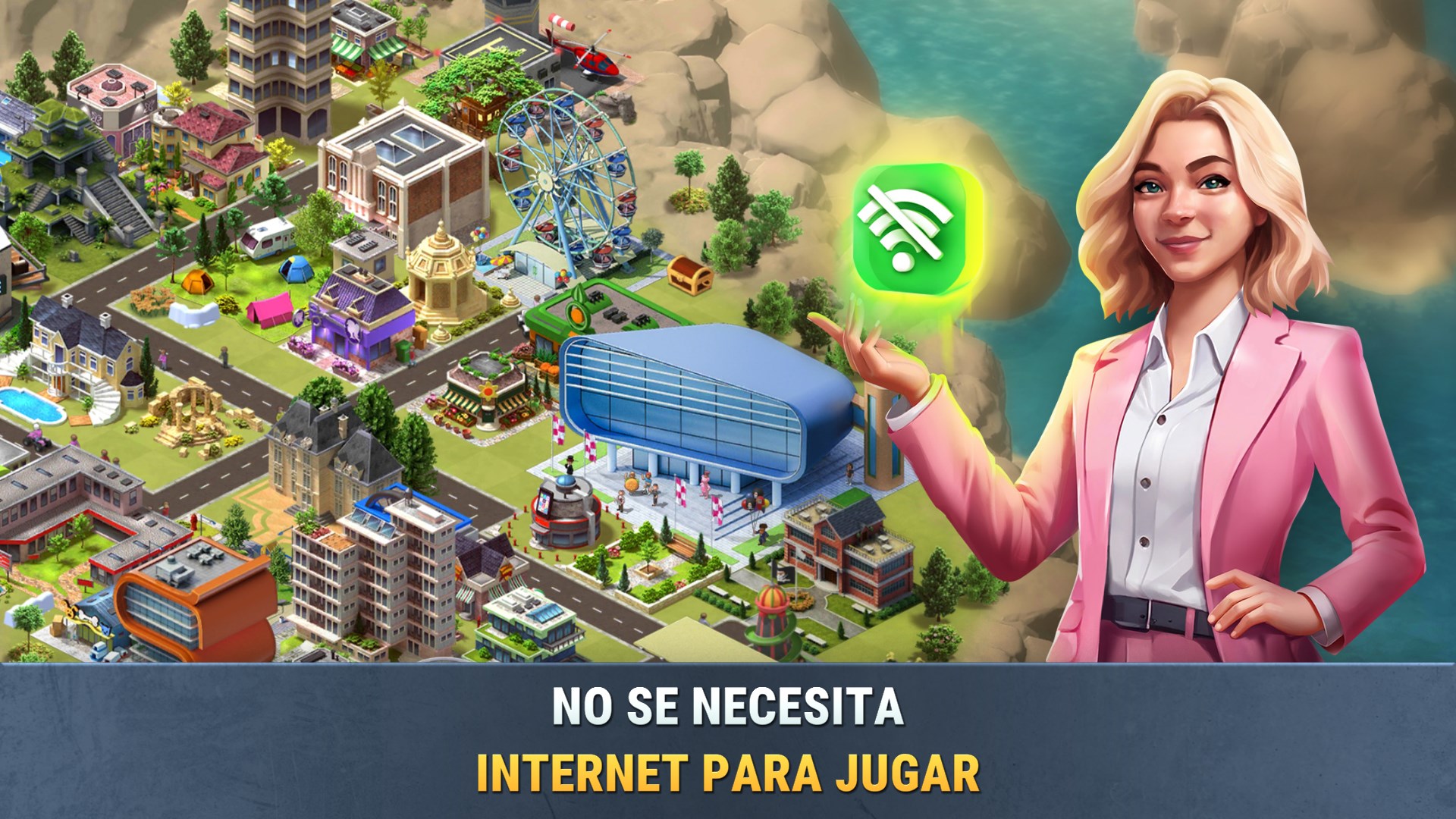 Captura de pantalla de Build a City: Community Town