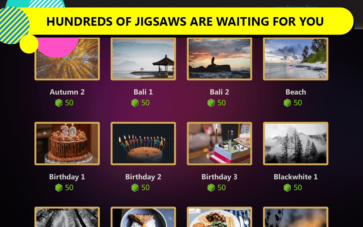 Entspannende Puzzles für Erwachsene Screenshot