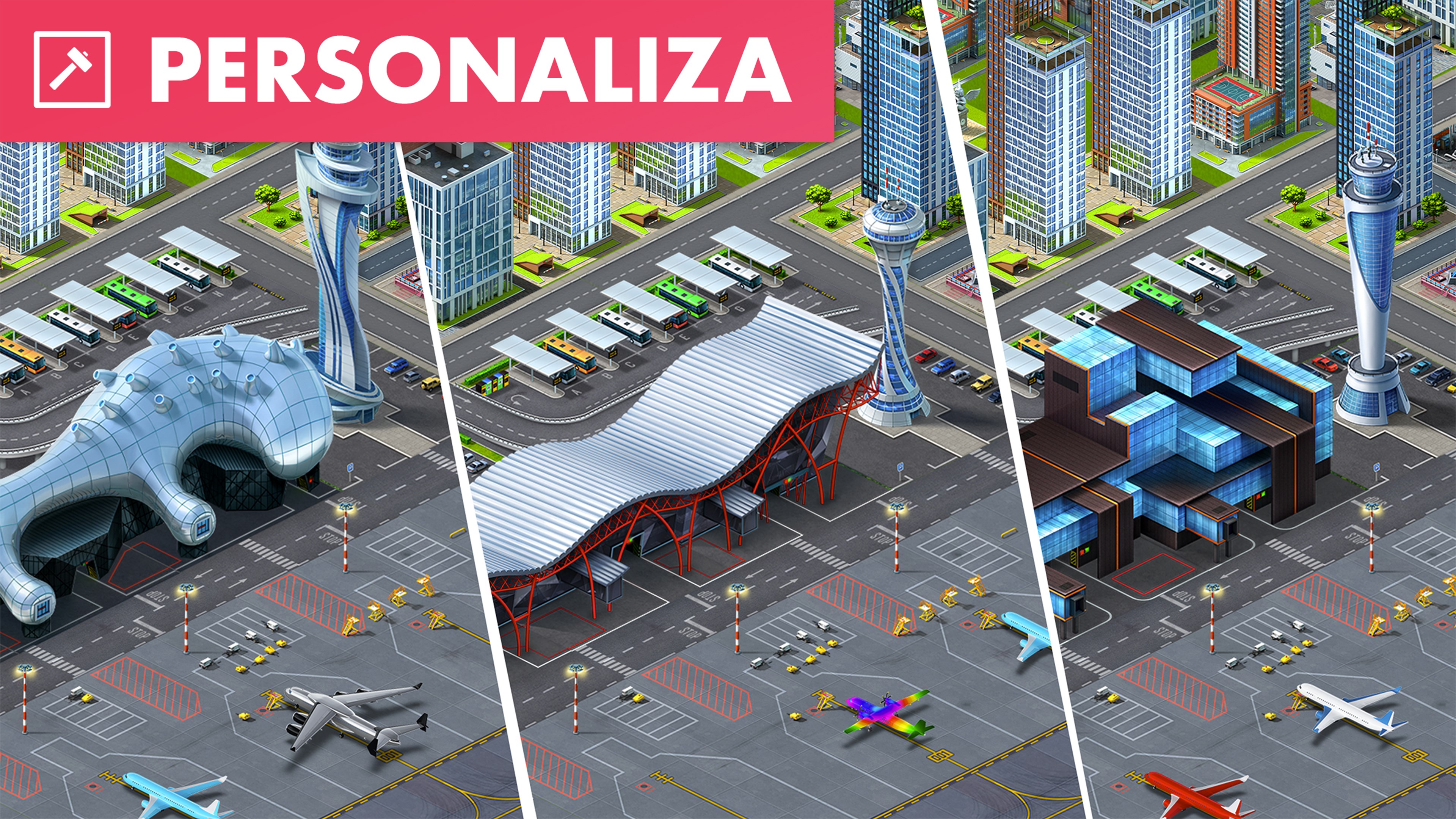 Captura de pantalla de Airport City