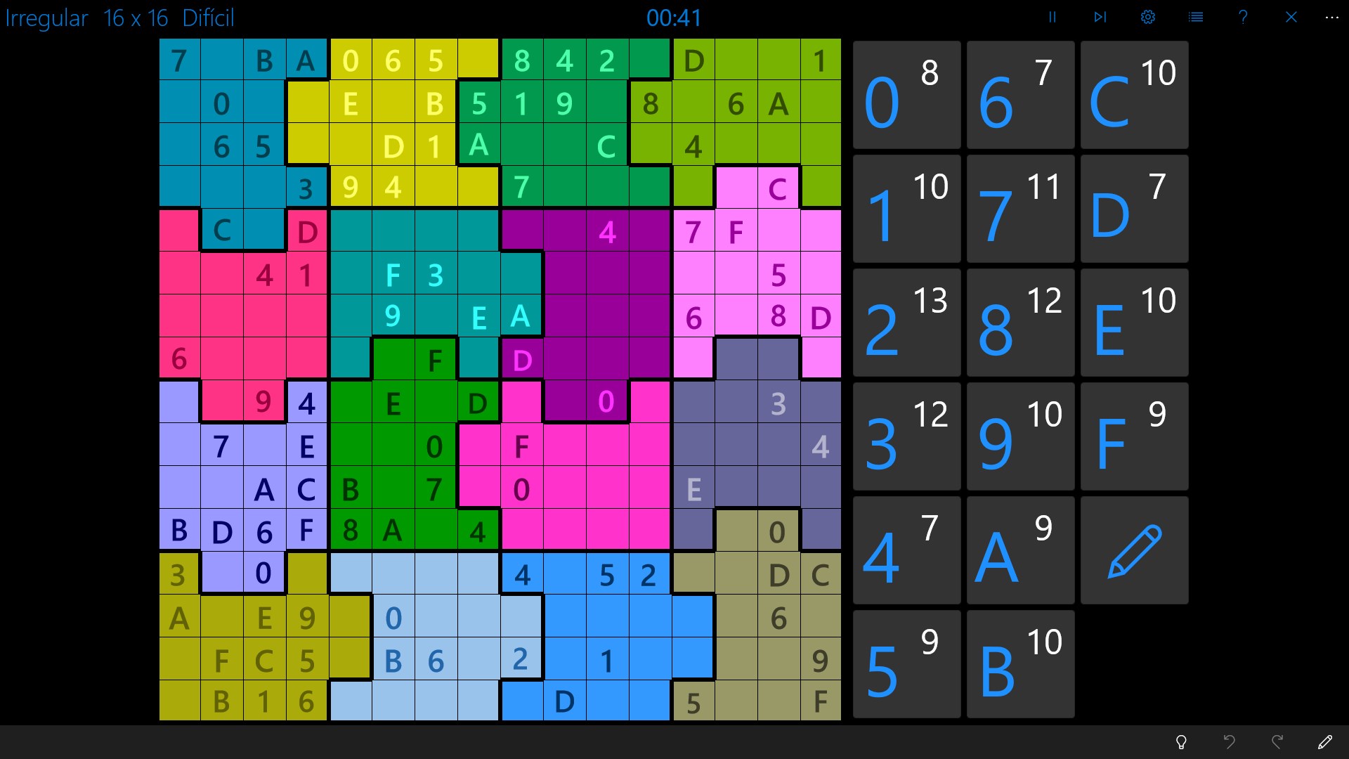 Captura de pantalla de Sudoku Central