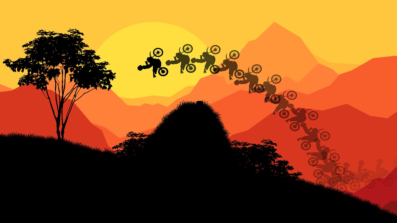 Captura de pantalla de Sunset Bike Racing - Motocross