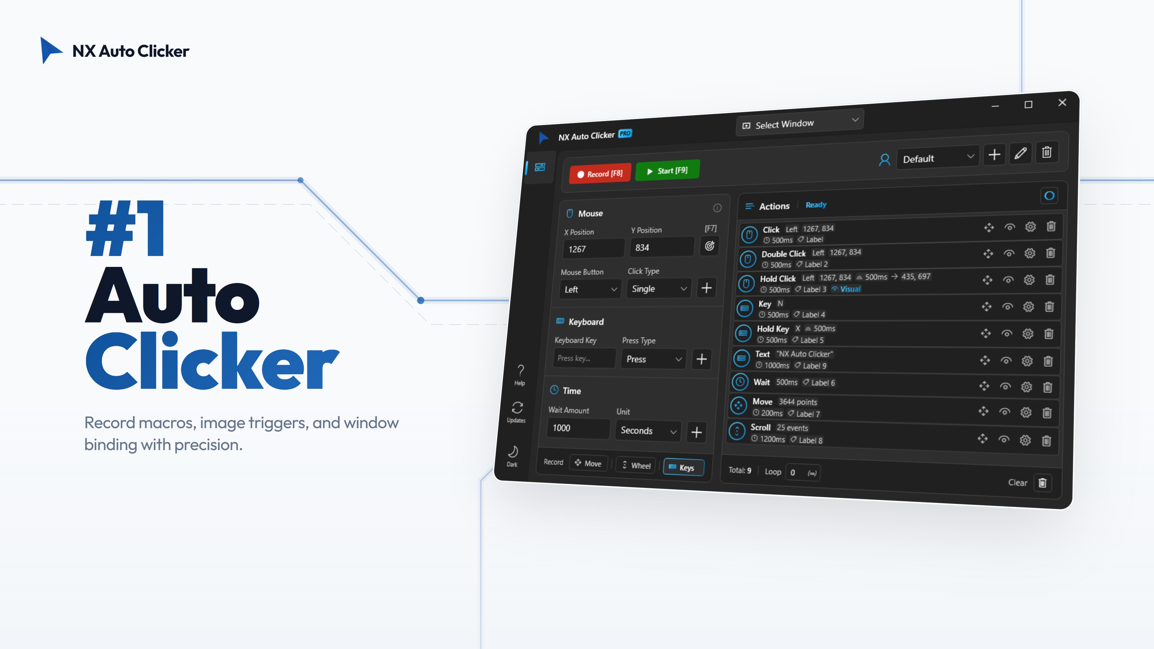 NX Auto Clicker Screenshot