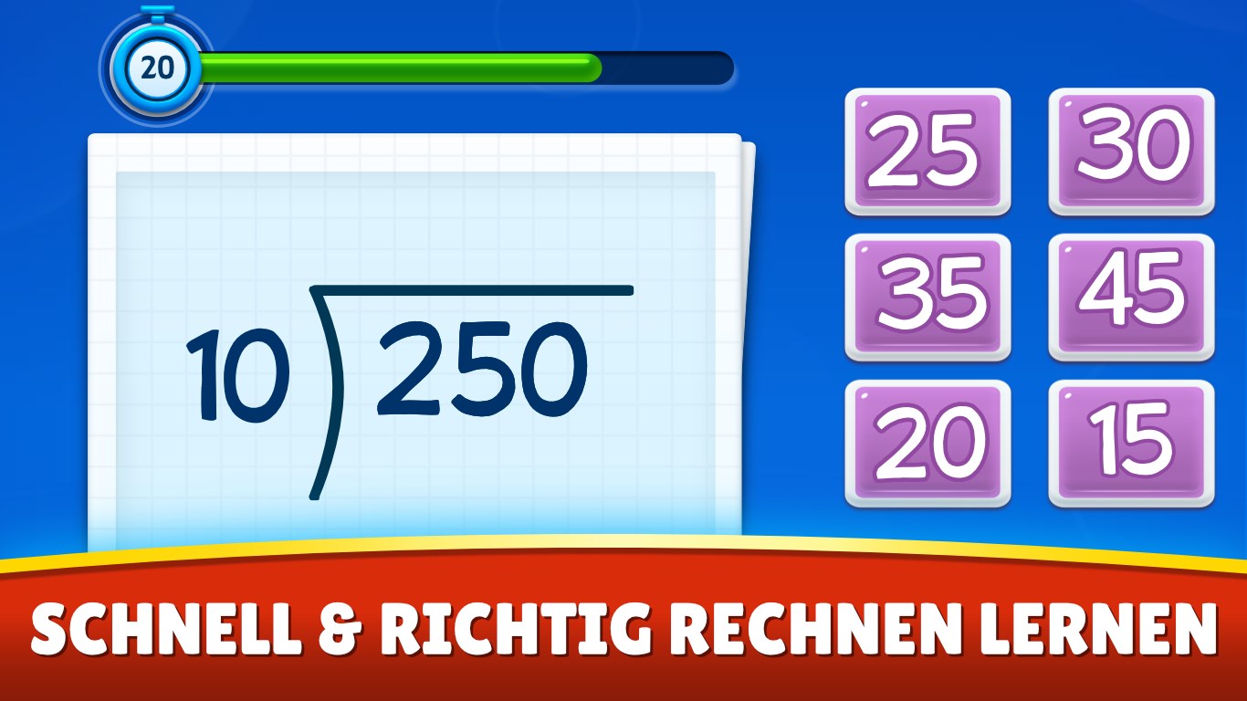 Mathe Spiele für Kinder Screenshot