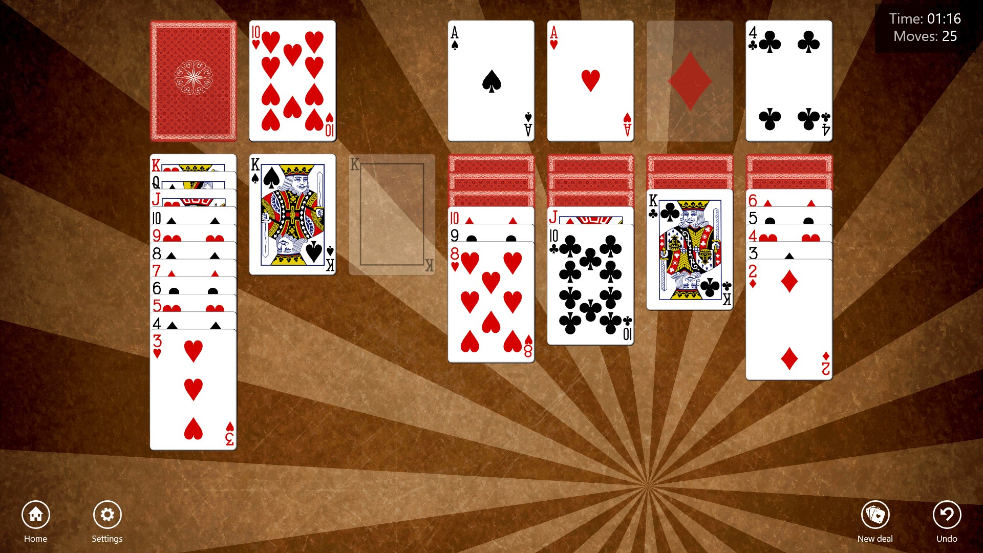 Klondike Solitaire HD Free screenshot