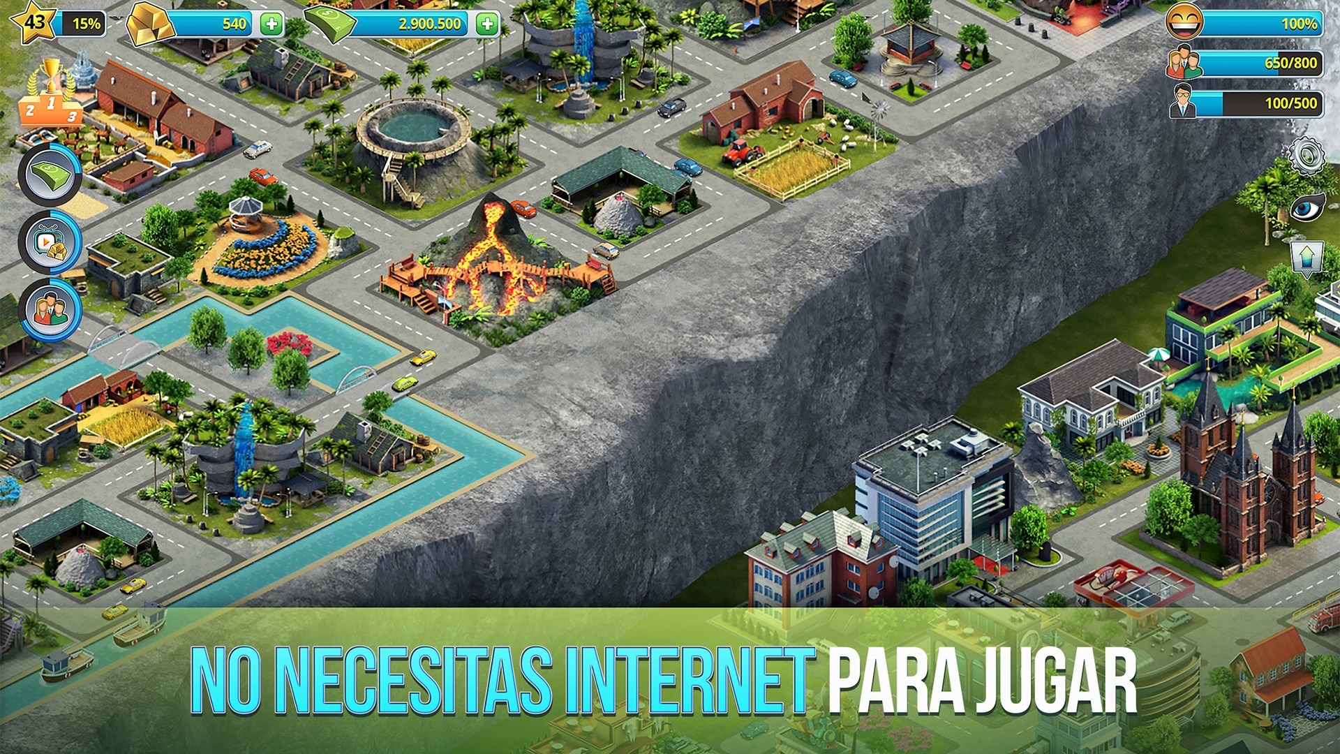 Captura de pantalla de City Island 3 - Building Sim