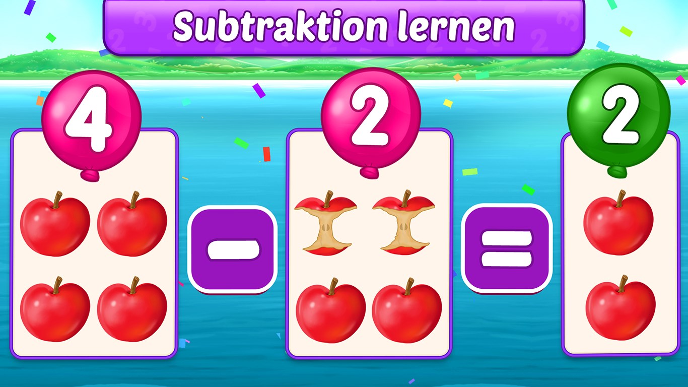 Mathe-Spiele für Kinder: Addition & Subtraktion Screenshot