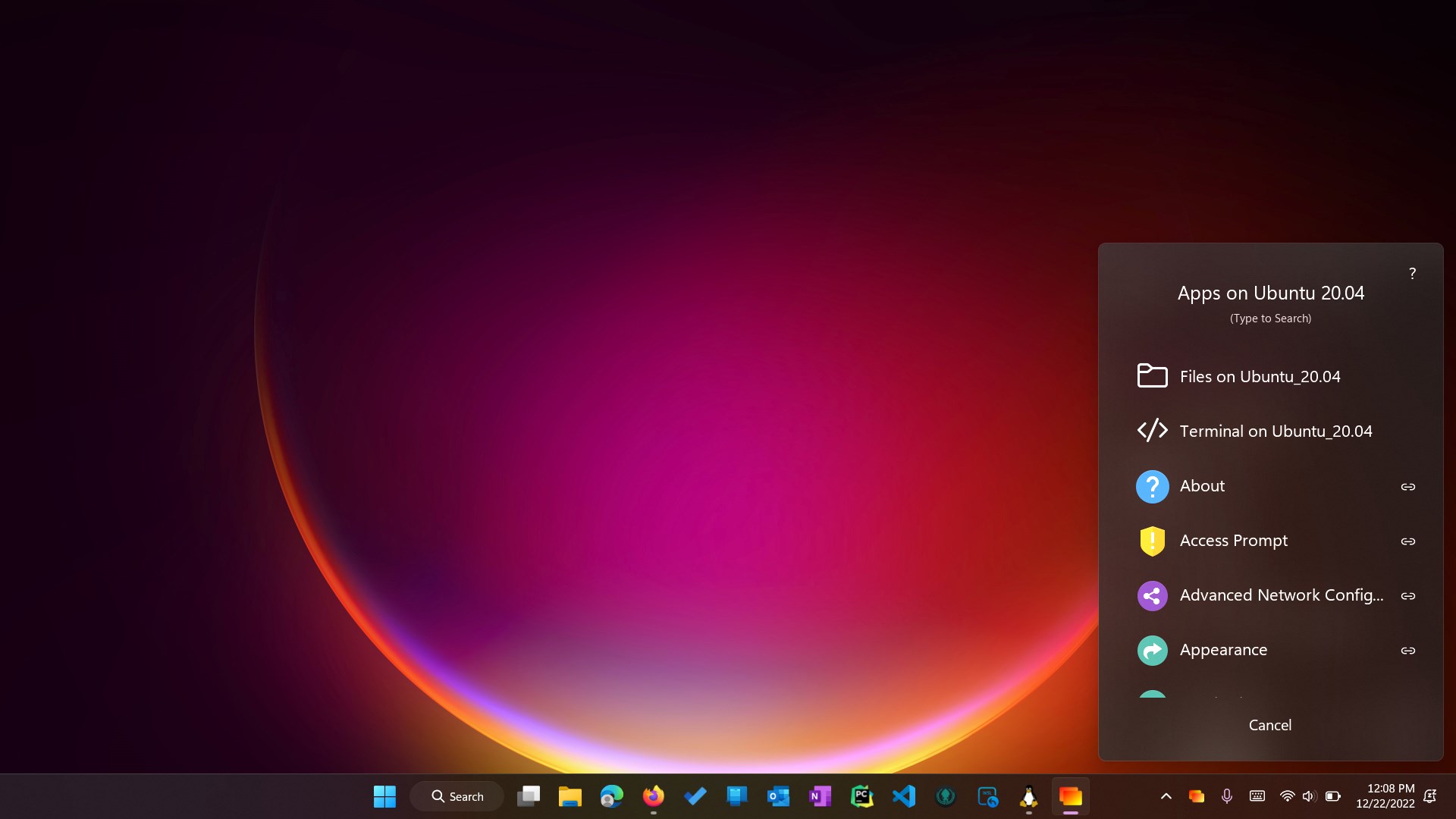 GWSL screenshot