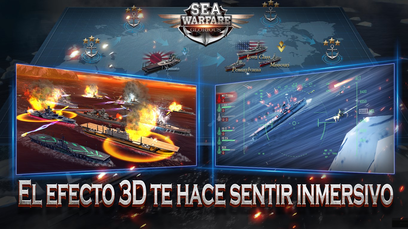 Captura de pantalla de Guerra Naval: Gloriosa