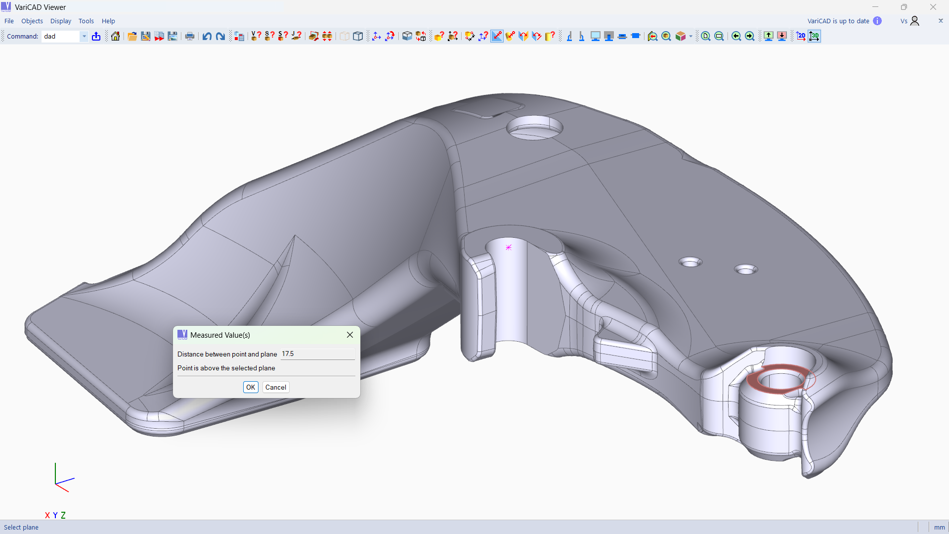 Captura de pantalla de VariCAD Viewer & Converter