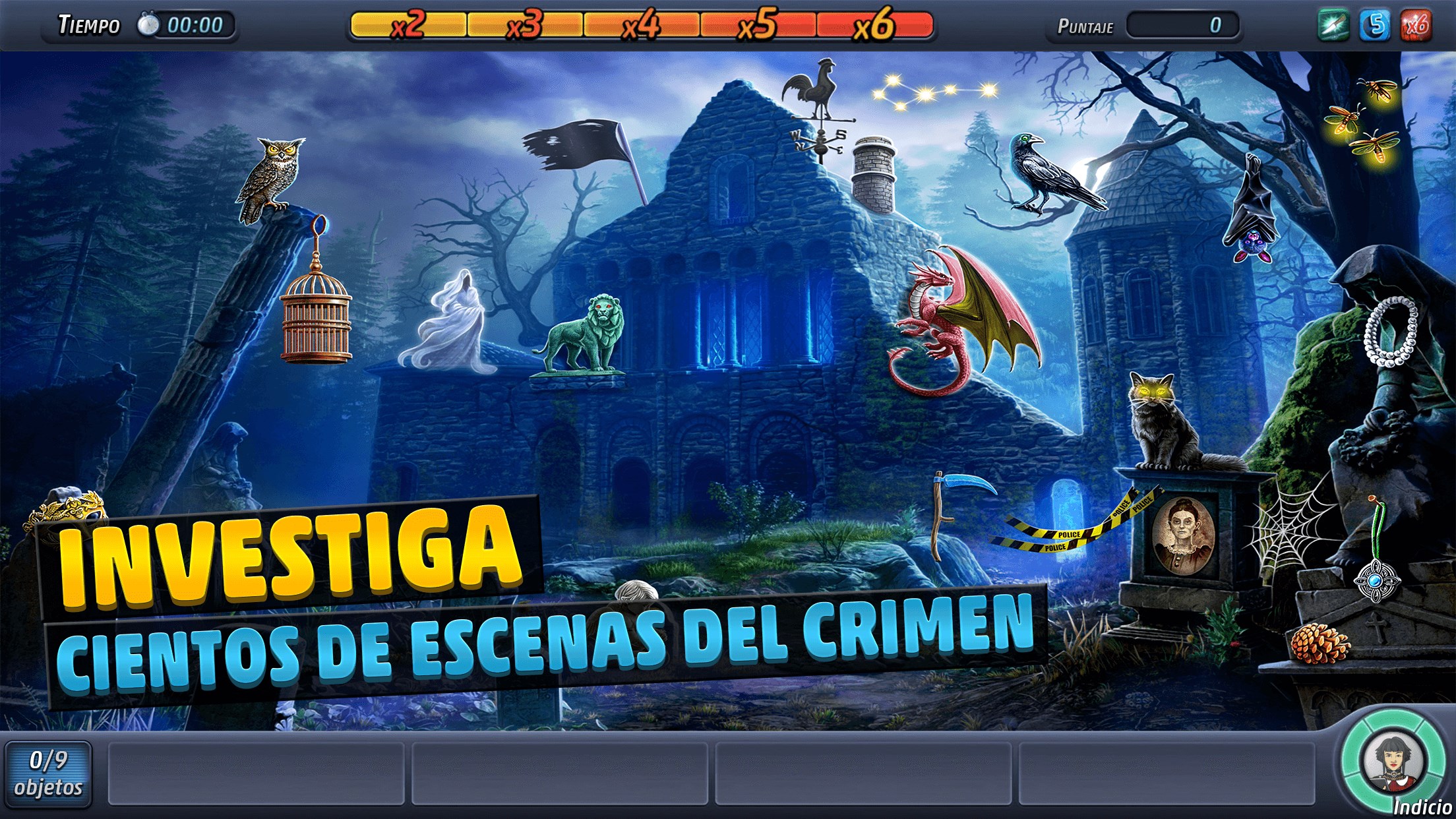 Captura de pantalla de Criminal Case: Supernatural