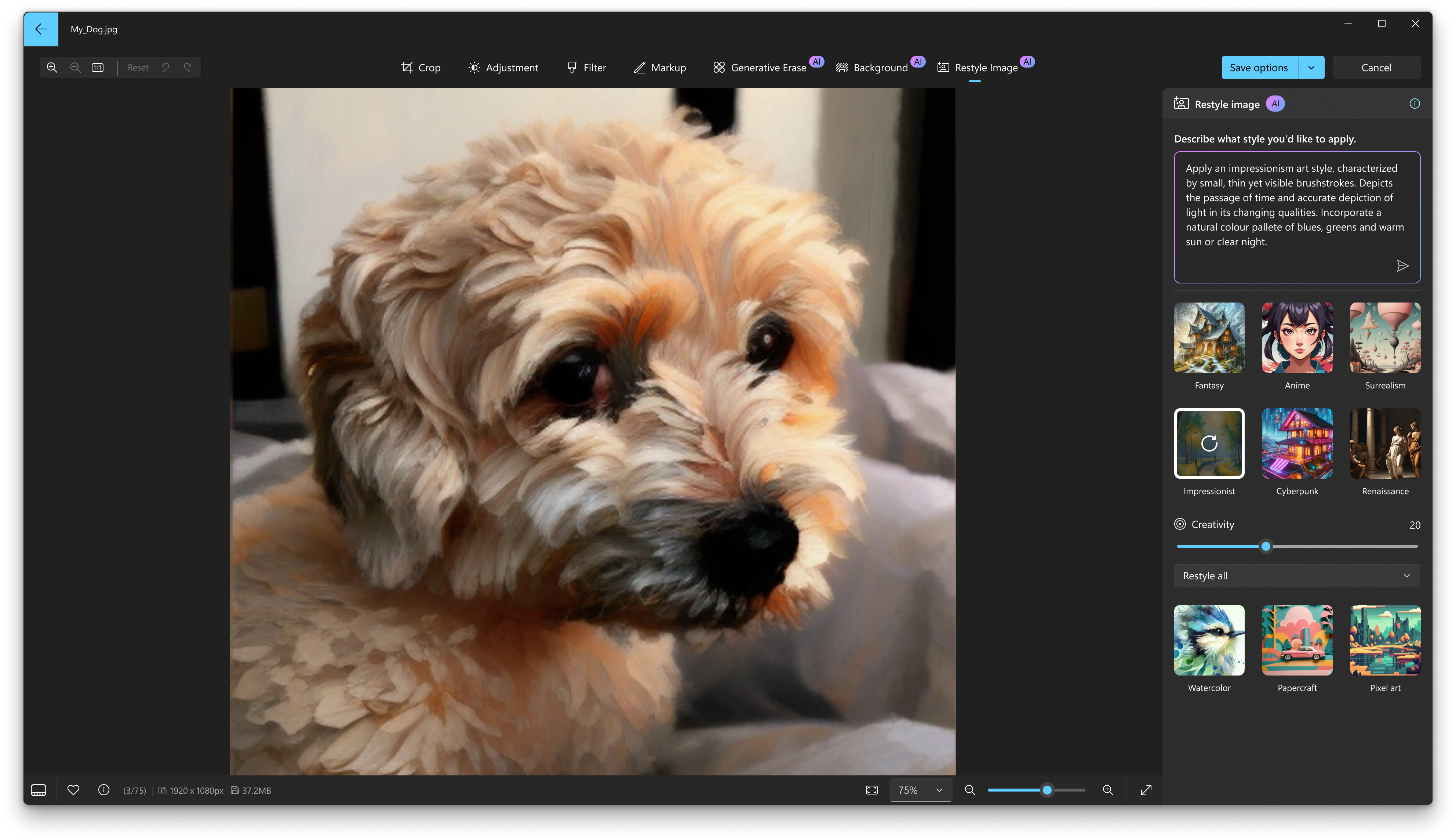 Microsoft Photos screenshot