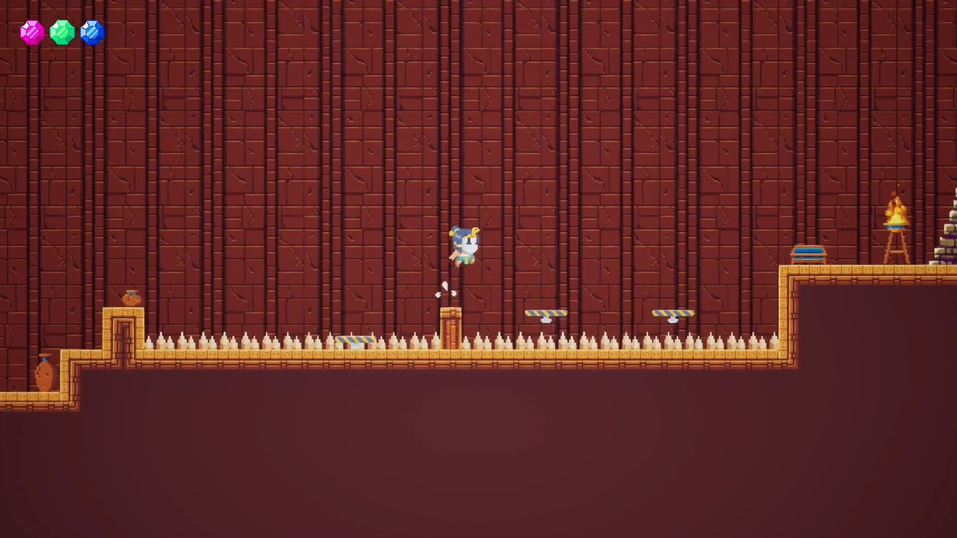 Pyramid Platformer - The Gem Heist Windows Screenshot