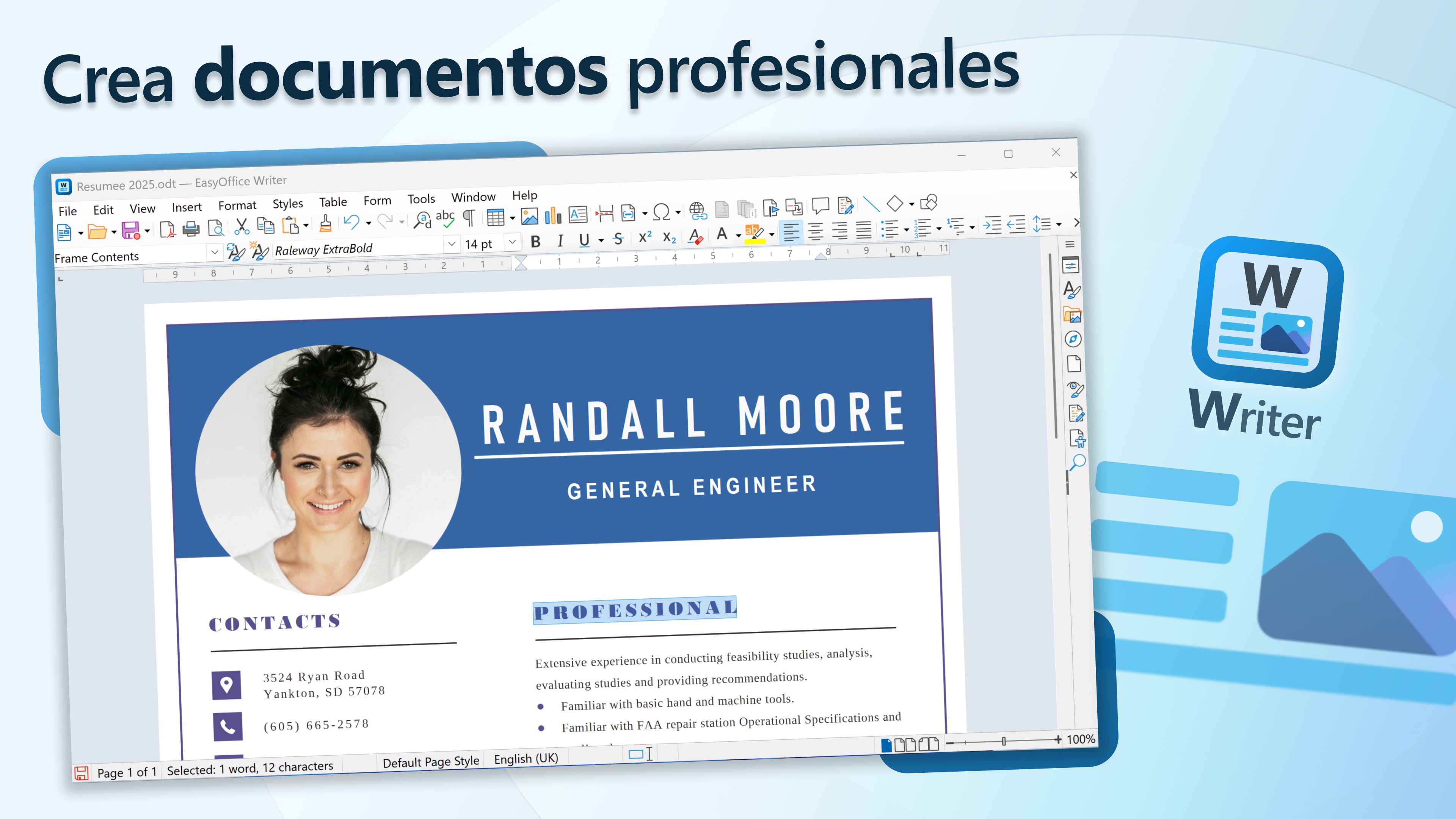 Captura de pantalla de Easy Office Suite