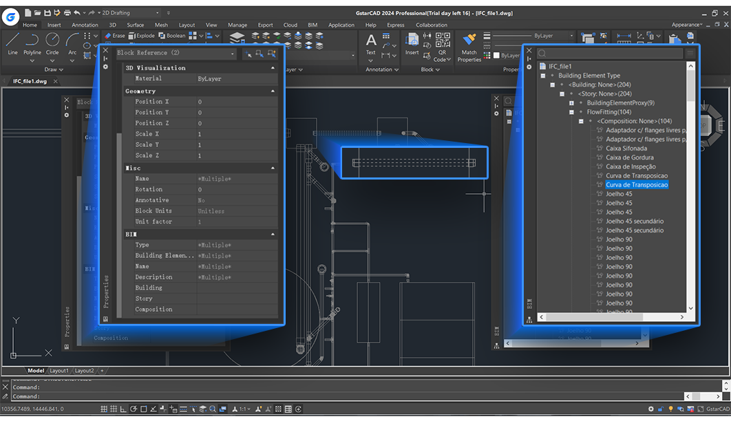 GstarCAD screenshot